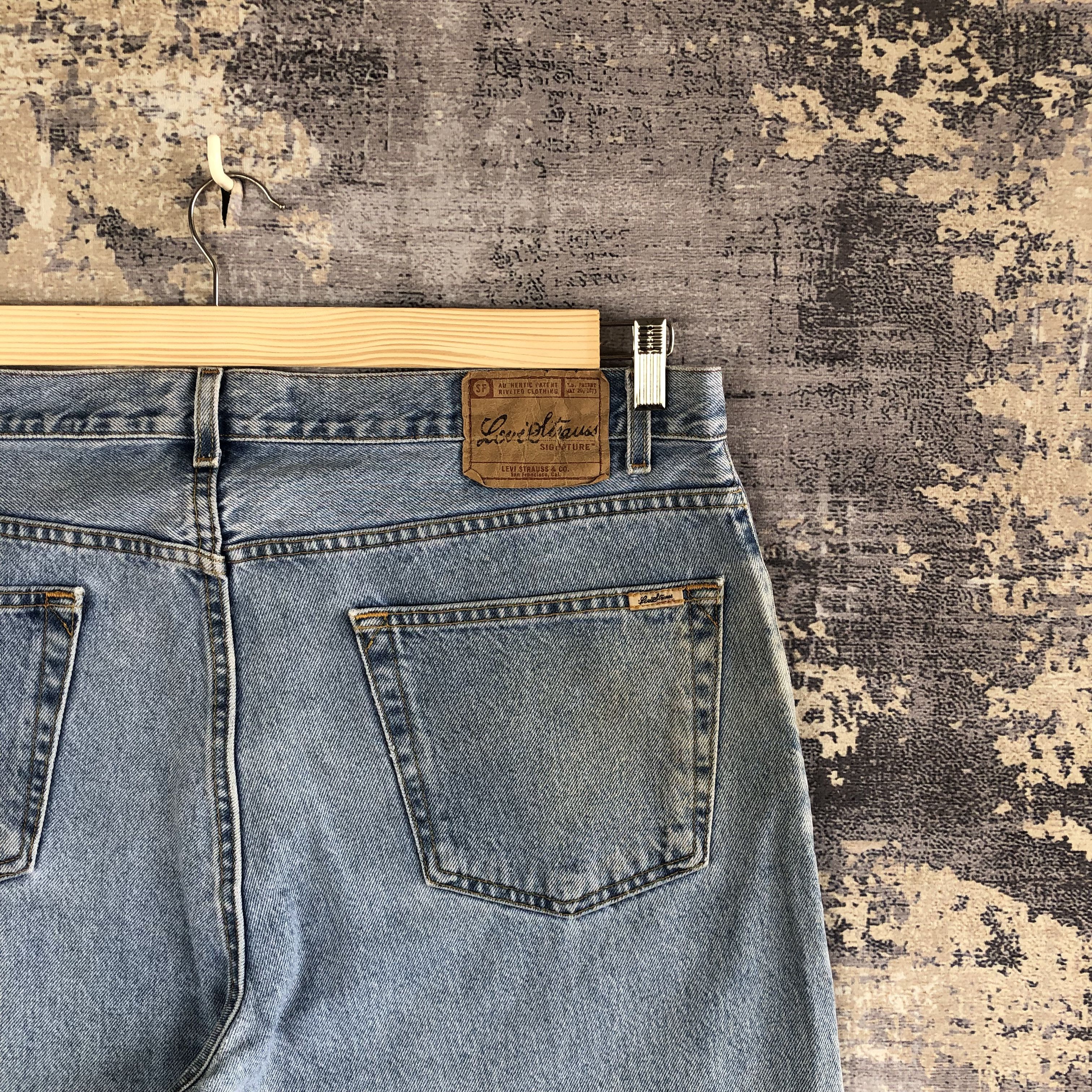 Levi's Vintage Y2K Levis Bleach Jeans Levi's Faded Light Wash Denim Size US 40 / EU 56 - 5 Thumbnail