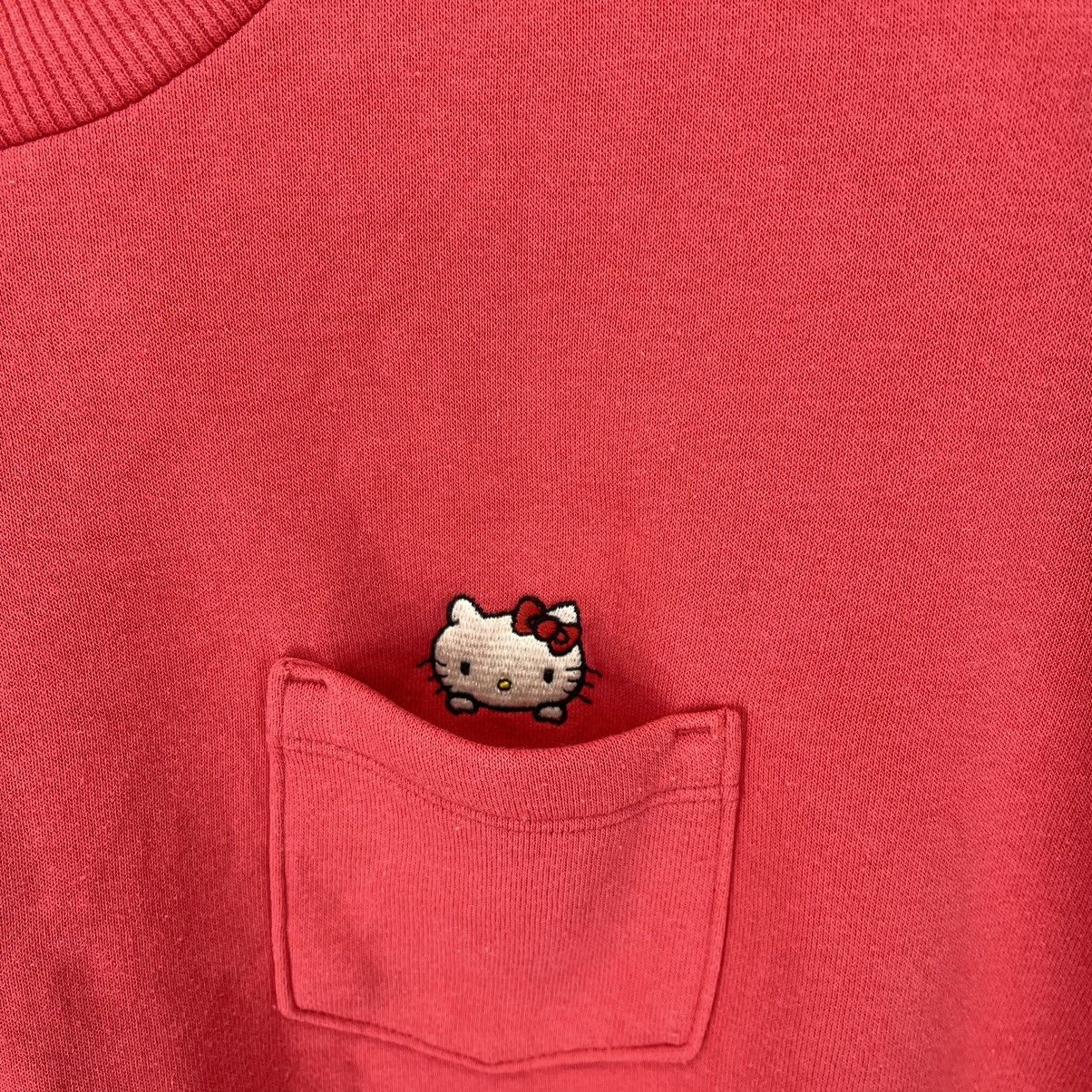 GU GU x HELLO KITTY Single Pocket Women Sweatshirt #1704/06 Size L / US 10 / IT 46 - 3 Thumbnail