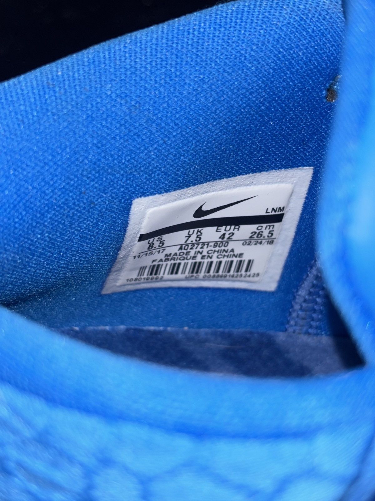 Nike Kobe A.D Mid ‘Demar DeRozan’ PE Size US 8.5 / EU 41-42 - 4 Thumbnail