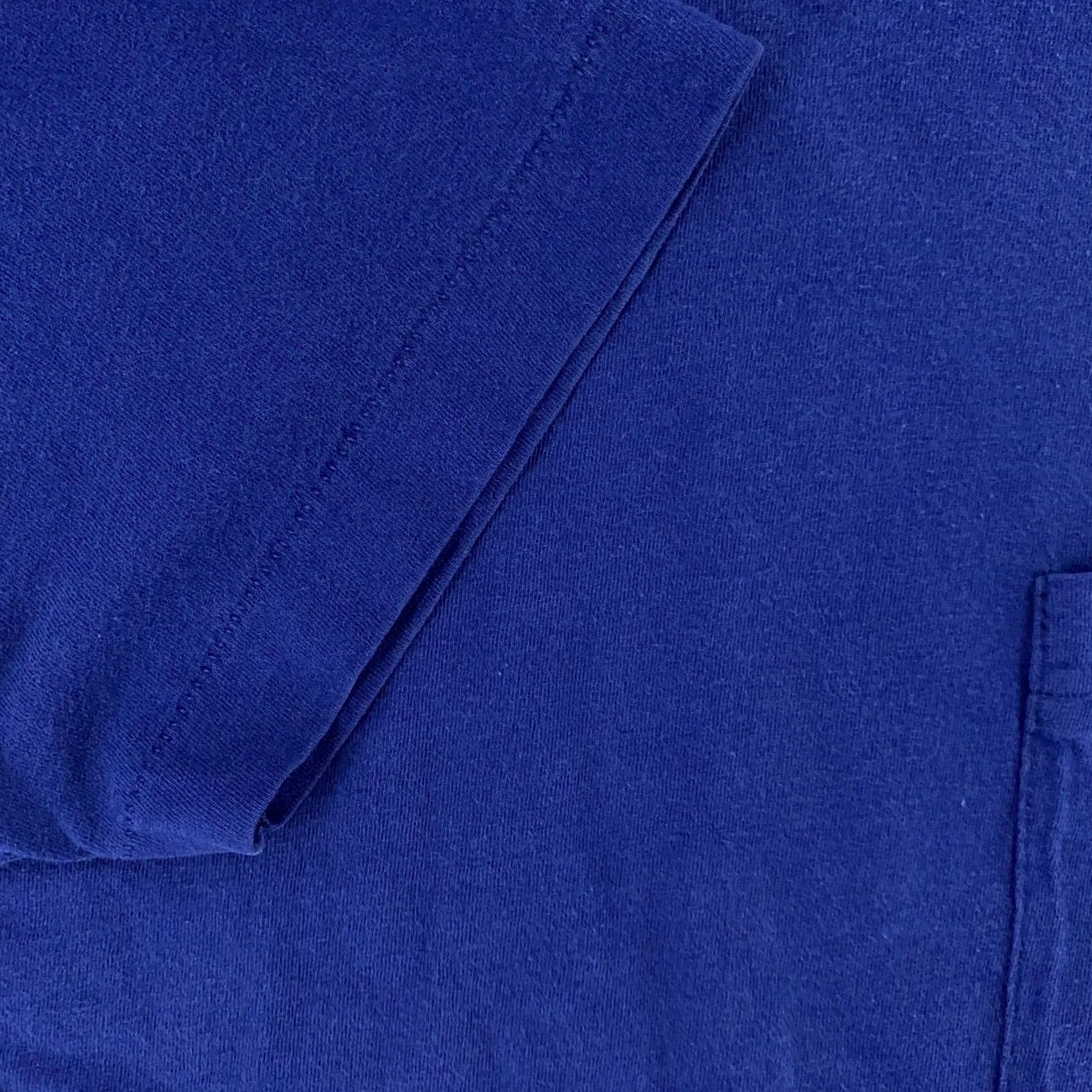 Vintage VINTAGE BVD Shirt M/L Blue Pocket Crewneck Made USA Single Stitch 90s Tee Mens Shirt Blue Pocket Crew Neck Short Sleeve Cotton Vintage 90s Size US M / EU 48-50 / 2 - 3 Thumbnail