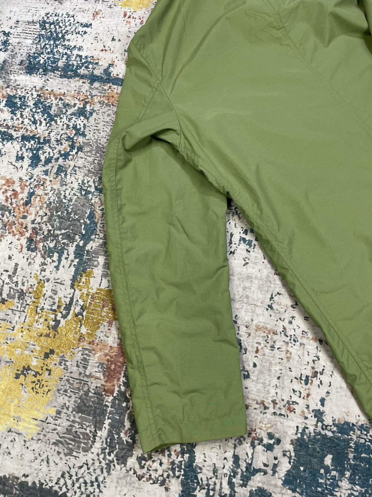 Eddie Bauer Eddie Bauer Lime Green Nylon Trench Coat Size US M / EU 48-50 / 2 - 4 Thumbnail