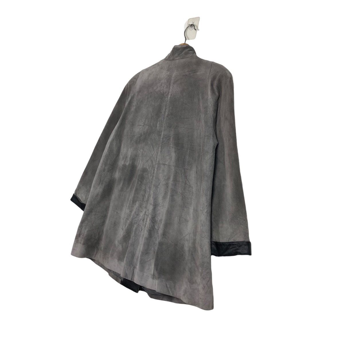 Japanese Brand Vintage Shearling Leather Jacket Unknown Brand Issey Miyake Size US M / EU 48-50 / 2 - 11 Thumbnail
