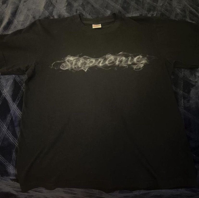 Supreme Supreme smoke tee black Size US S / EU 44-46 / 1 - 1 Thumbnail