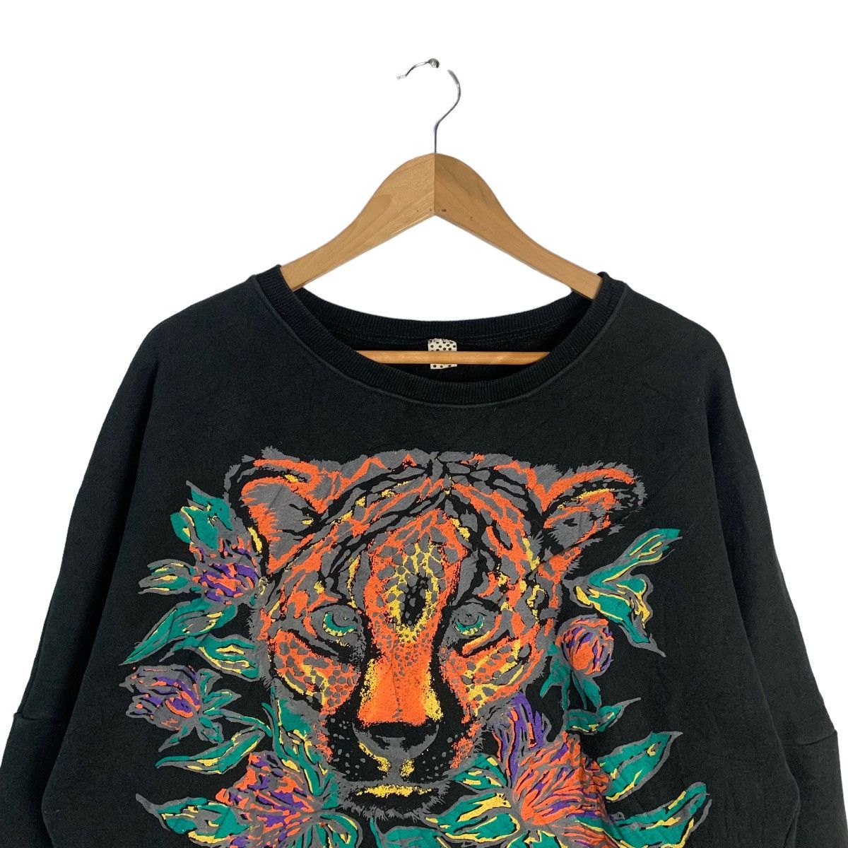 Japanese Brand Ogazzakki Tiger Print Sweatshirt Size M / US 6-8 / IT 42-44 - 4 Thumbnail