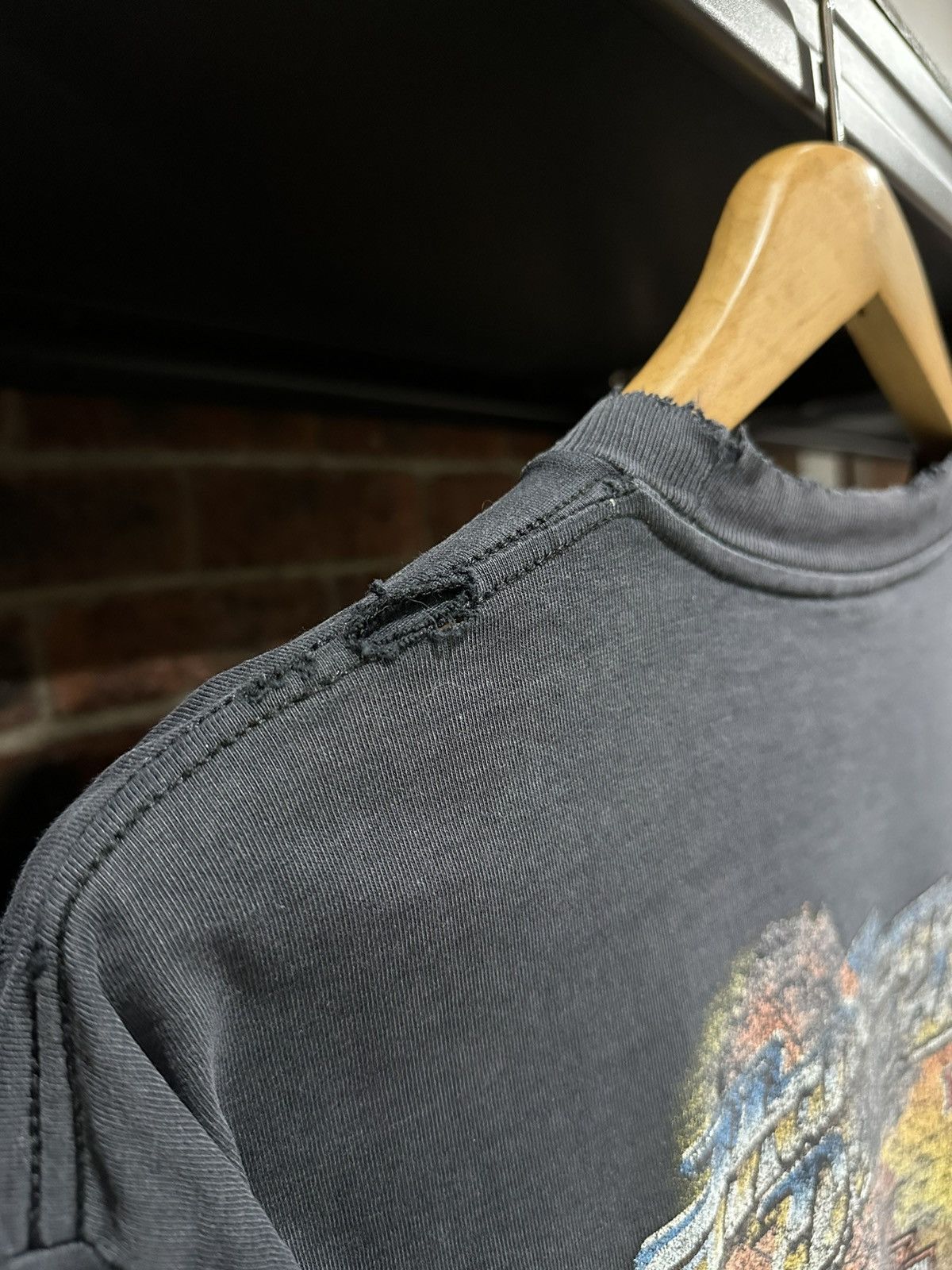 Harley Davidson Vintage Harley Davidson Arabic Distressed Boxy Tee Size US M / EU 48-50 / 2 - 11 Thumbnail