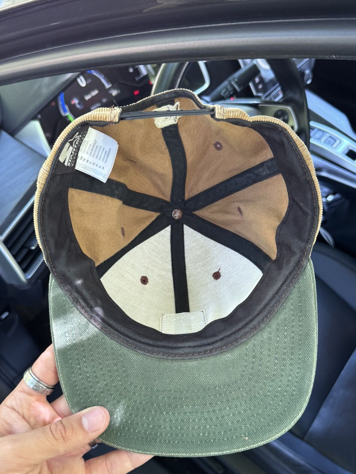 Carhartt Carhartt Starter beige corduroy cap olive gibson cap Size ONE SIZE - 8 Thumbnail