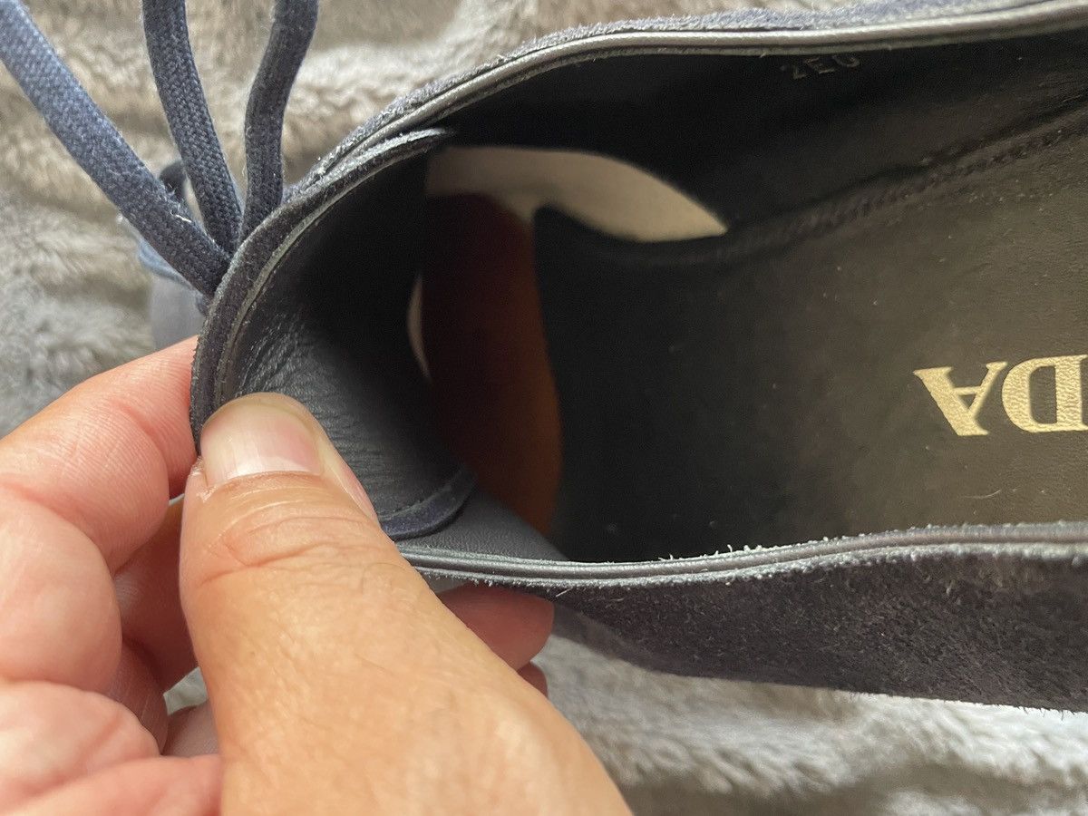 Prada Suede Derby’s w/espadrille soles Size US 13 / EU 46 - 13 Thumbnail