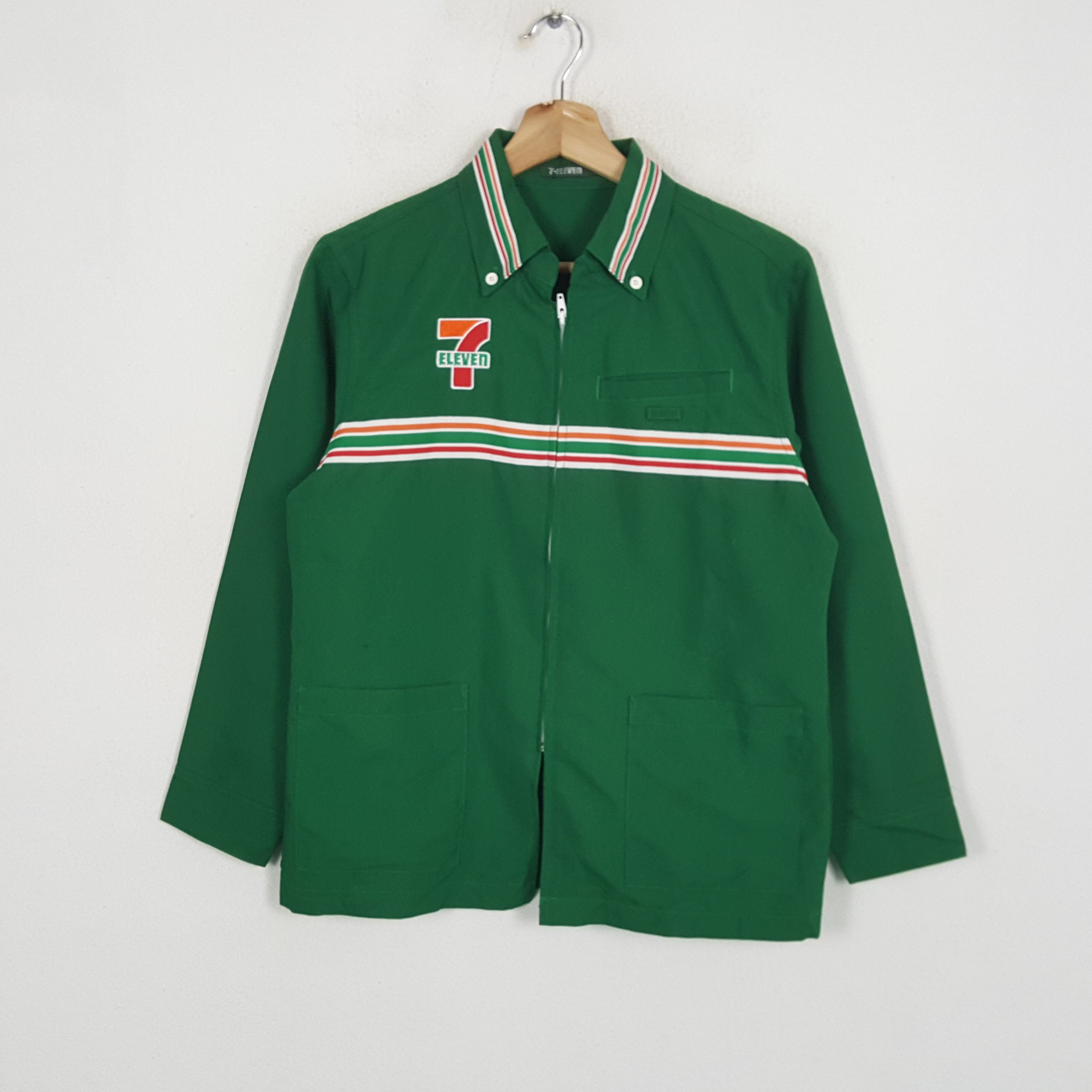 Vintage 7 ELEVEn Japanese Working Uniform Shirt Jacket