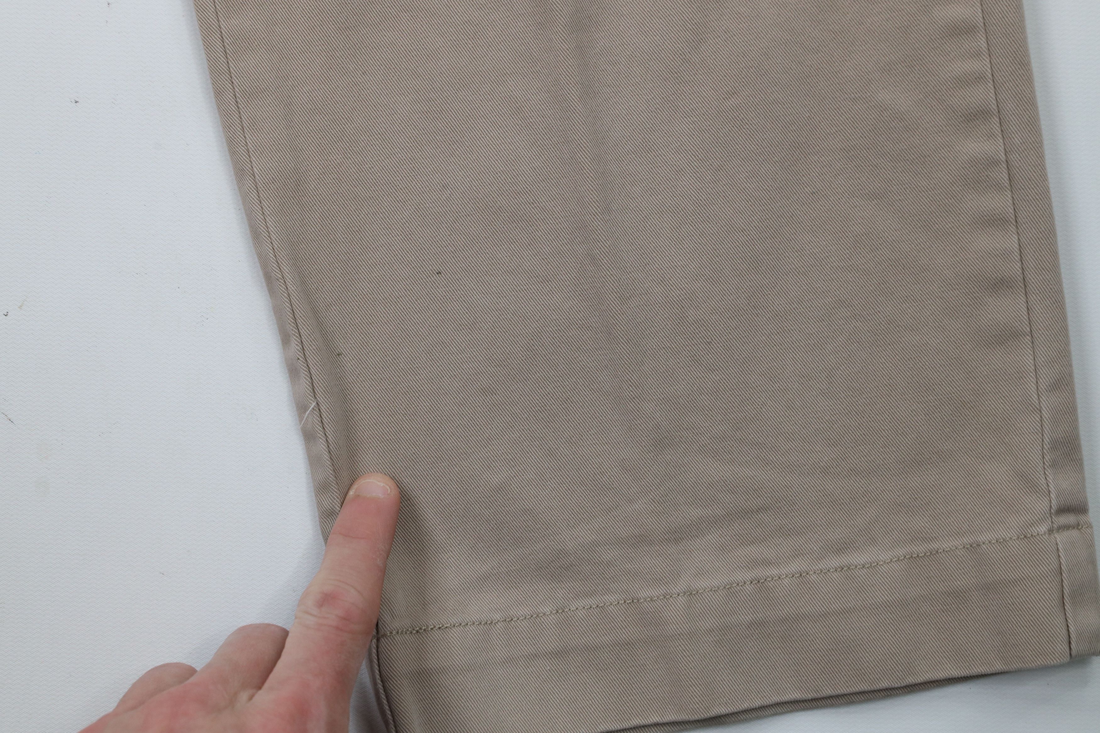 Ralph Lauren × Vintage Vintage 90s Ralph Lauren Spell Out Cotton Chino Pants Beige Size US 32 / EU 48 - 6 Thumbnail