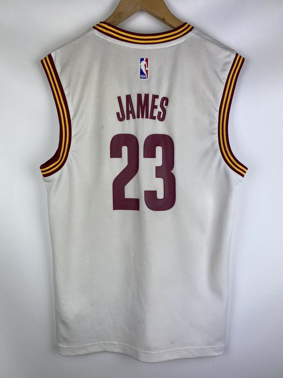 NBA Adidas Cleveland Cavaliers Lebron James 23 Jersey size S Size US S / EU 44-46 / 1 - 12 Thumbnail