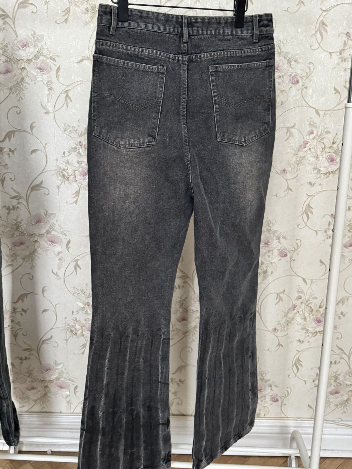 Japanese Brand × Vintage Lost tape flared denim Size US 31 - 4 Thumbnail
