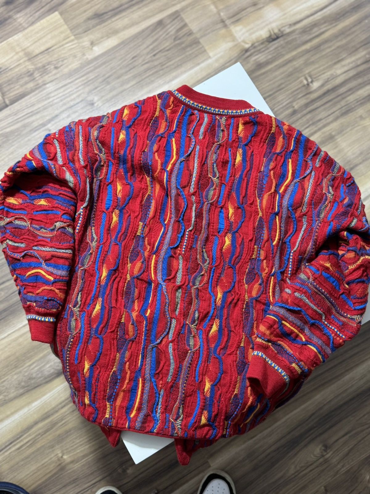 Coogi Coogi Australia 3D Wool Cardigan Size US M / EU 48-50 / 2 - 8 Thumbnail