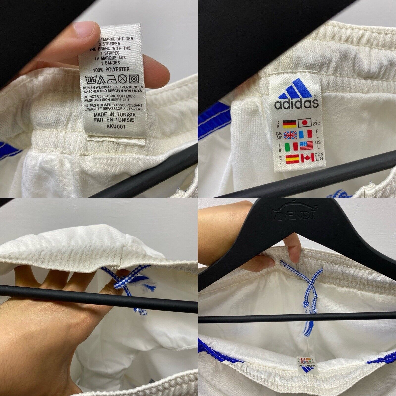 Adidas Grasshopper Club Zurich 2000s #2 Football Soccer Shorts Size US 34 / EU 50 - 22 Thumbnail