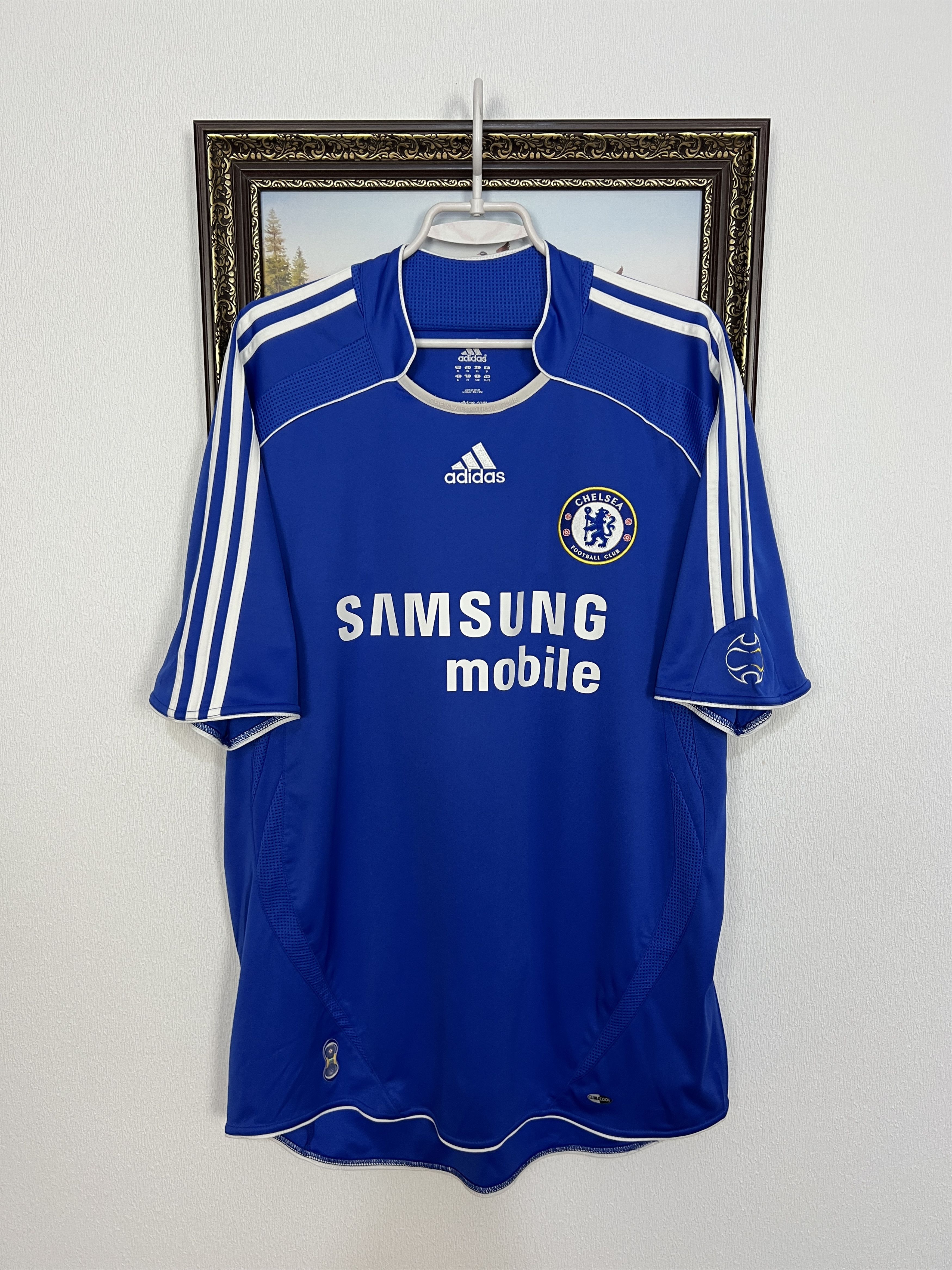 Adidas Chelsea Home football shirt 2006 Soccer Adidas Jersey Trikot Size US XL / EU 56 / 4 - 1 Thumbnail