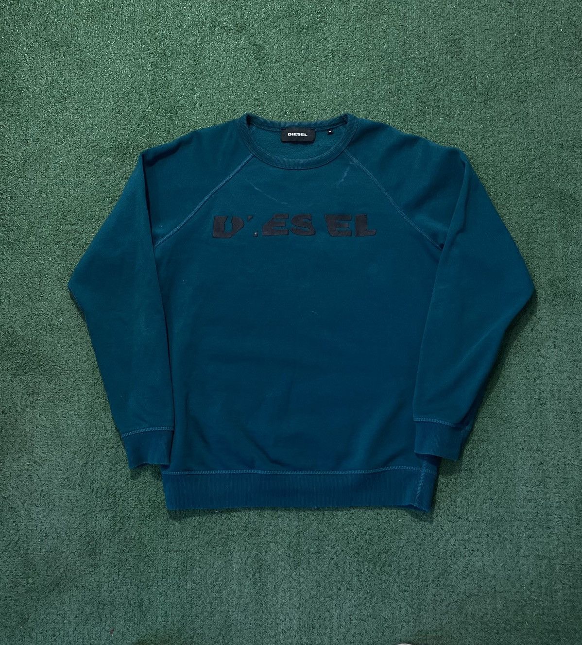 Diesel Diesel crewneck vintage central logo Size US M / EU 48-50 / 2 - 1 Thumbnail