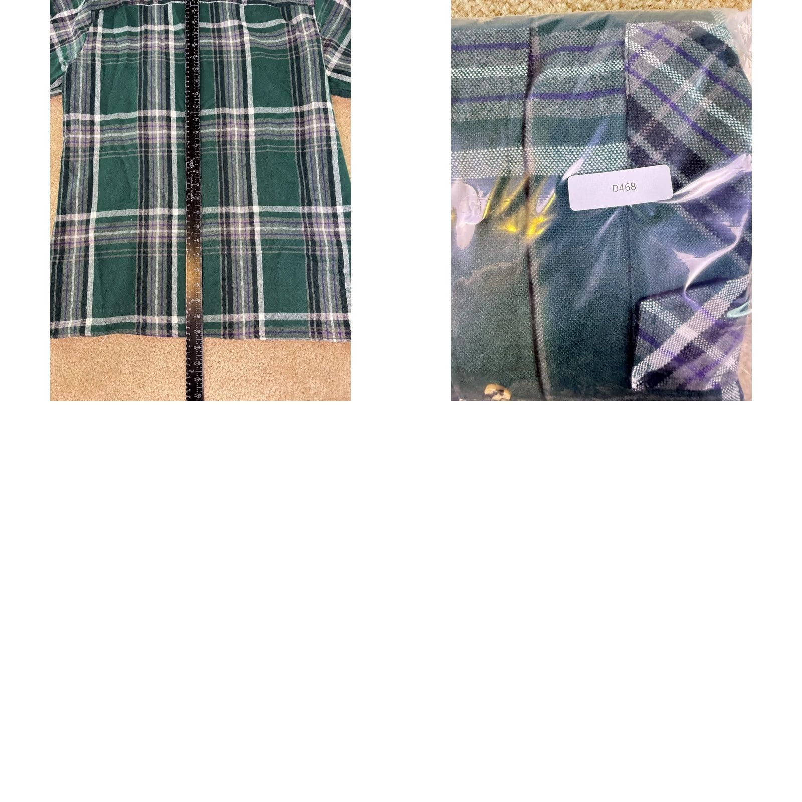 Vintage VINTAGE Claybrooke Flannel Shacket Jacket Men’s M Plaid Button Farm Outdoor 90s Cowboy Grunge Size US M / EU 48-50 / 2 - 8 Thumbnail