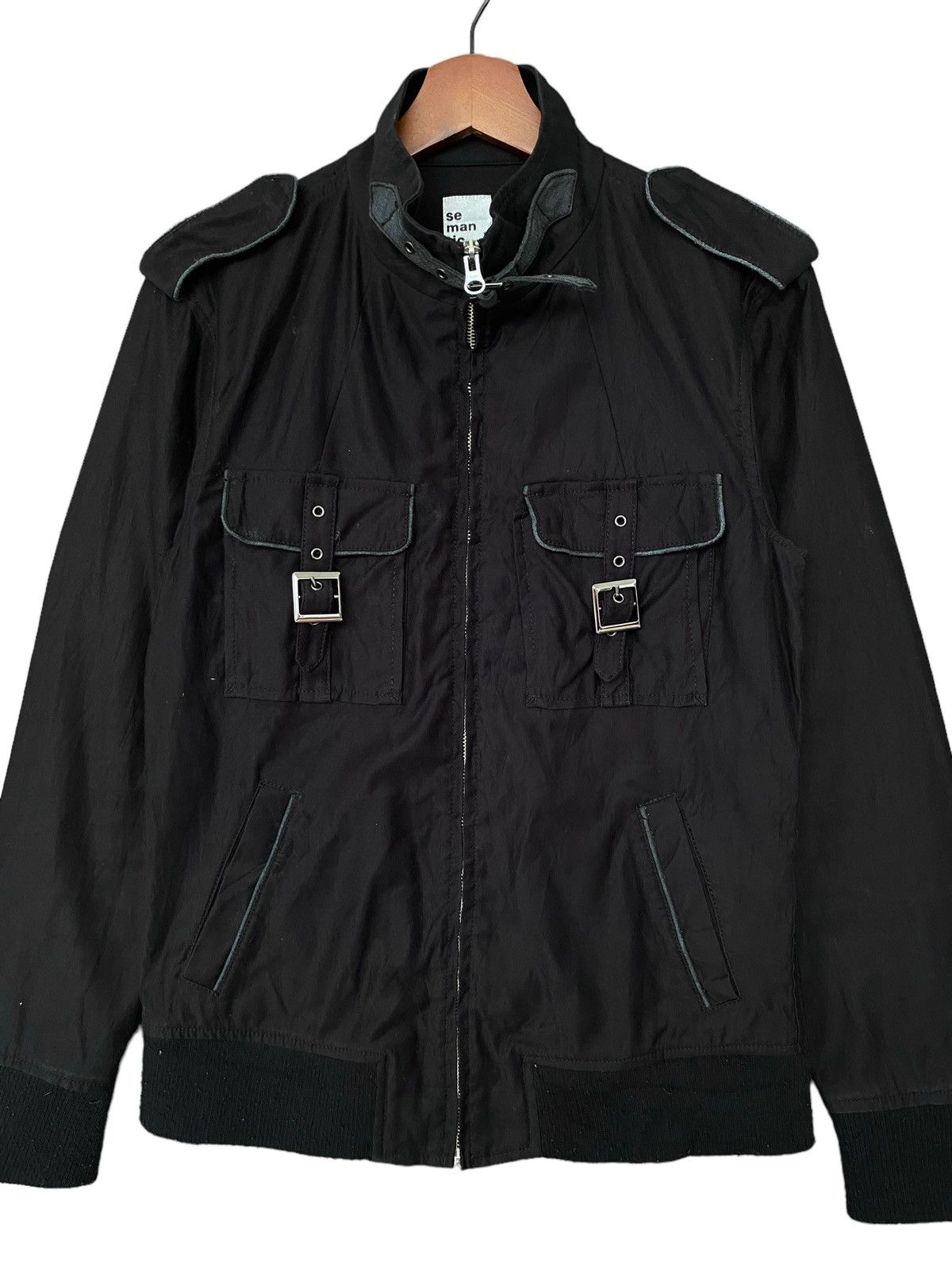 Japanese Brand × Vintage × semanticdesign Vintage Japanese Brand Semantic Design Jacket 1990s Size US L / EU 52-54 / 3 - 4 Thumbnail