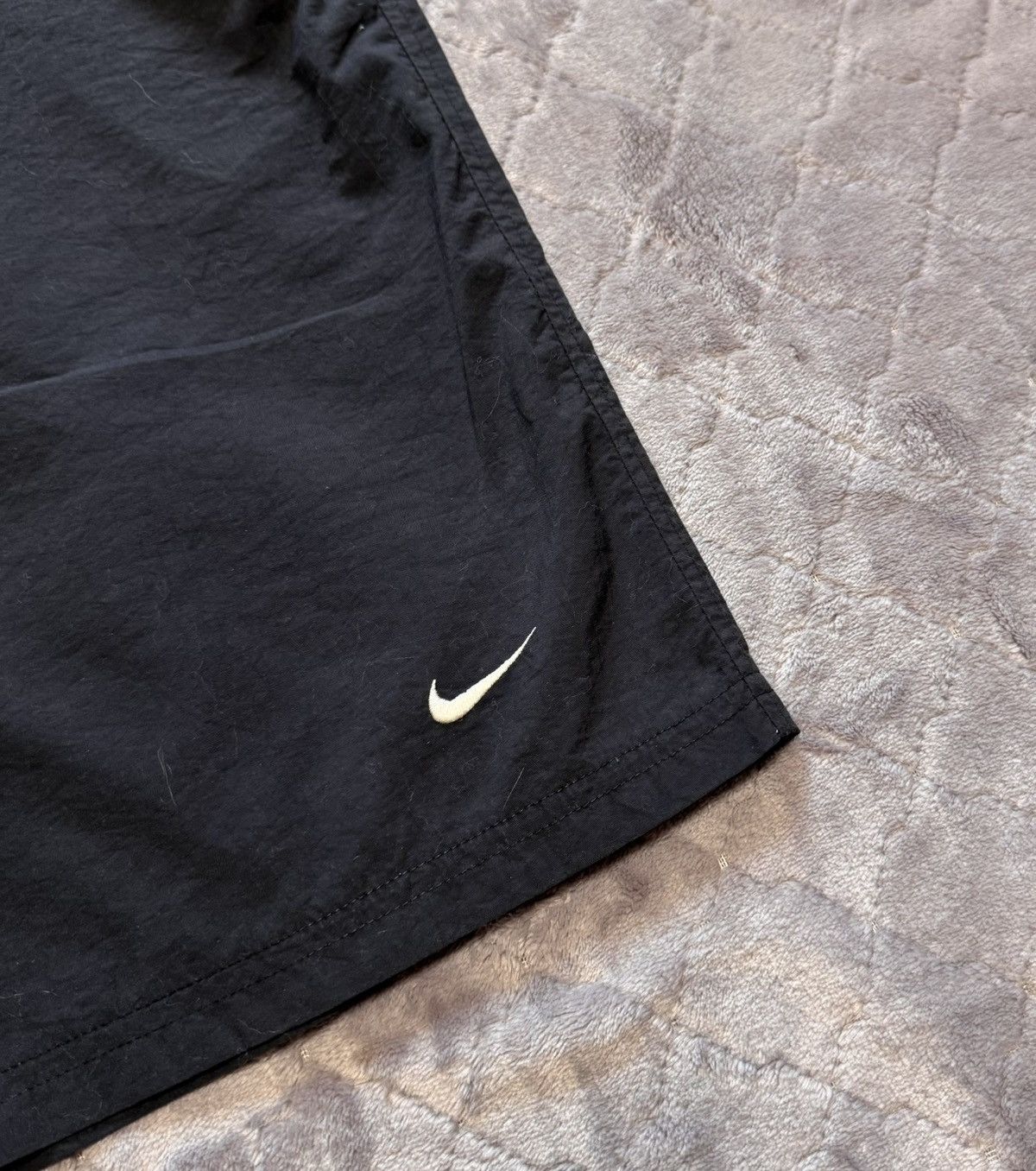 Nike × Vintage Vintage 2000s Nike Lined Nylon Baggy Shorts Size US 36 / EU 52 - 4 Thumbnail