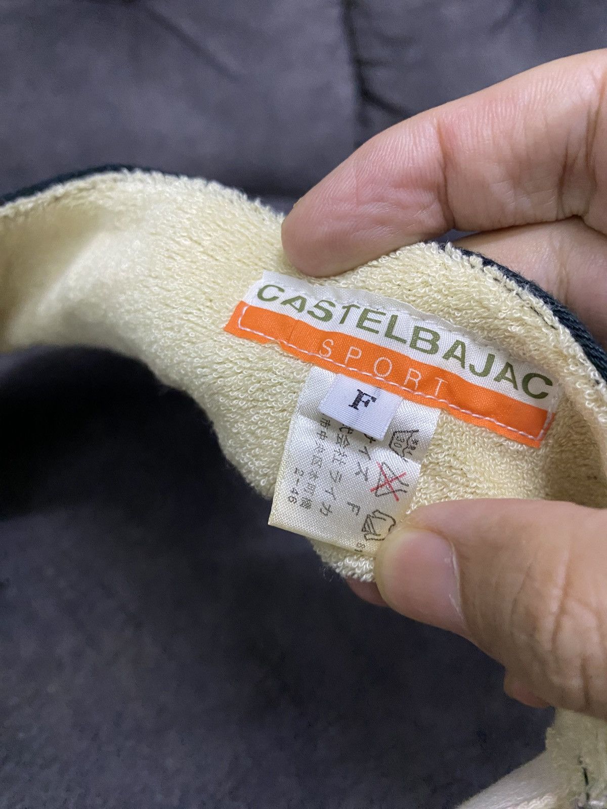 Jean Charles De Castelbajac Castelbajac Sport Visor Cap Terry Cloth Lining Size ONE SIZE - 7 Thumbnail
