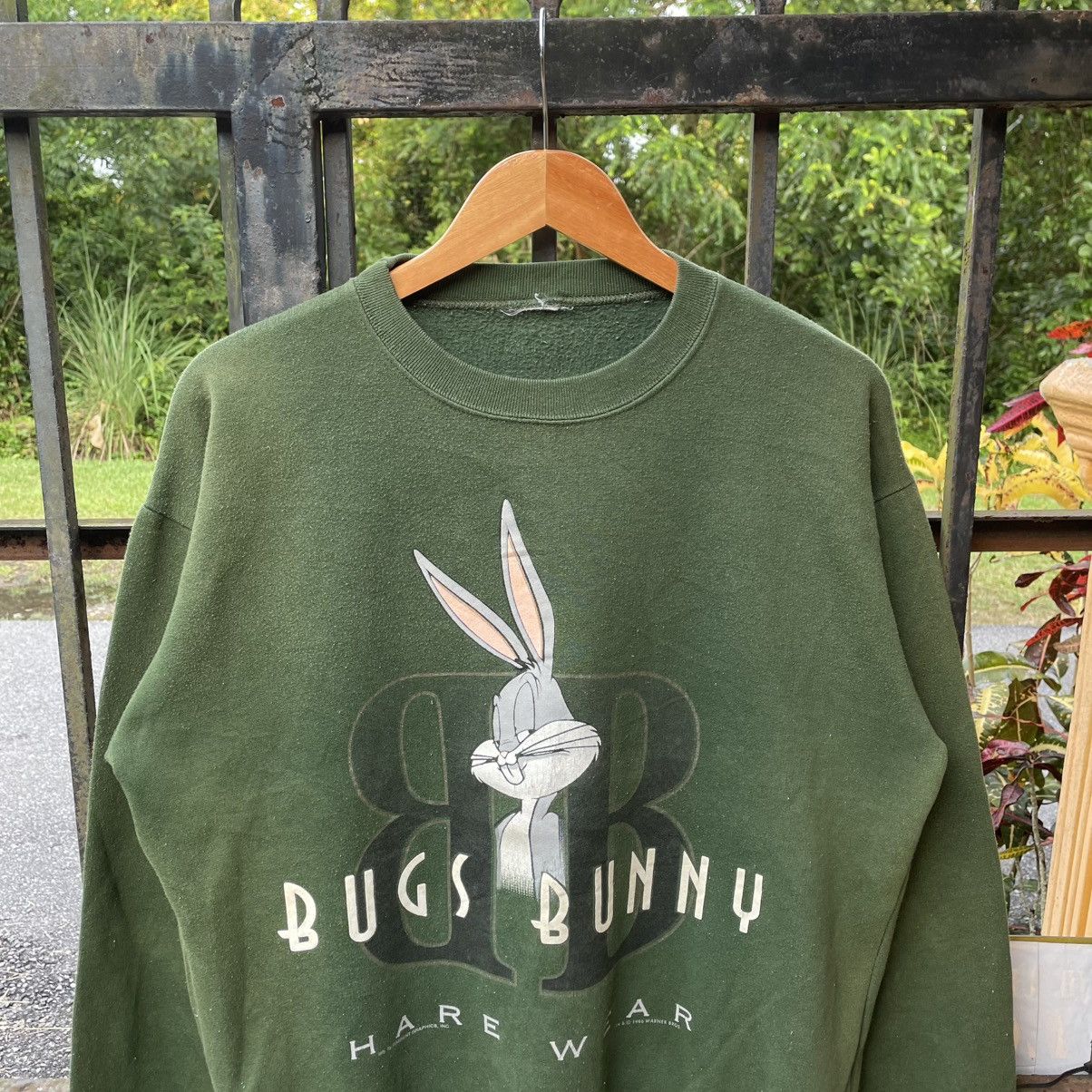 Other 🔥Vintage 90s Bugs Bunny Big Imaged Sun Faded Sweatshirts Size US M / EU 48-50 / 2 - 4 Thumbnail