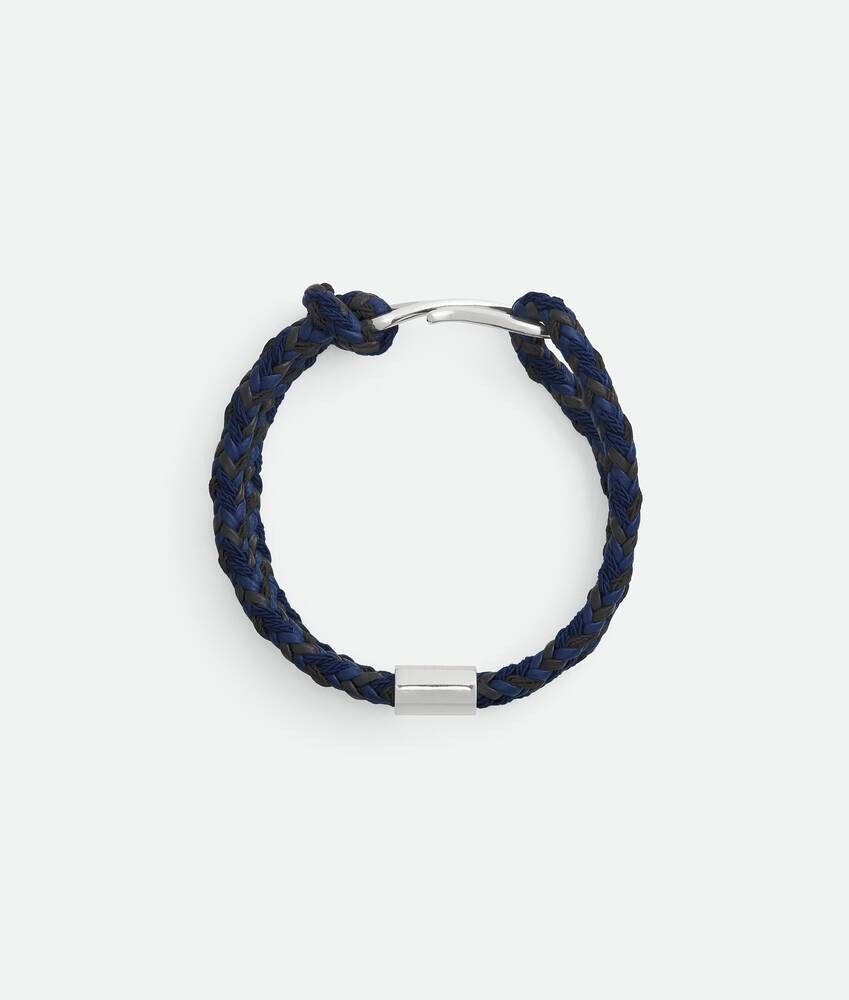 Bottega Veneta o1bcso1str0925 Size:M / Braid Leather Bracelet in Multicolor Size ONE SIZE - 2 Thumbnail