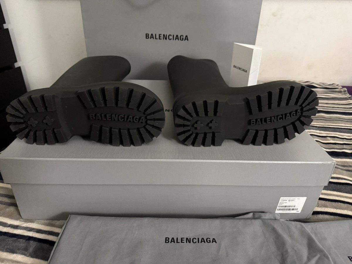 Balenciaga Bulldozer Rainboots Size US 10 / IT 40 - 6 Thumbnail