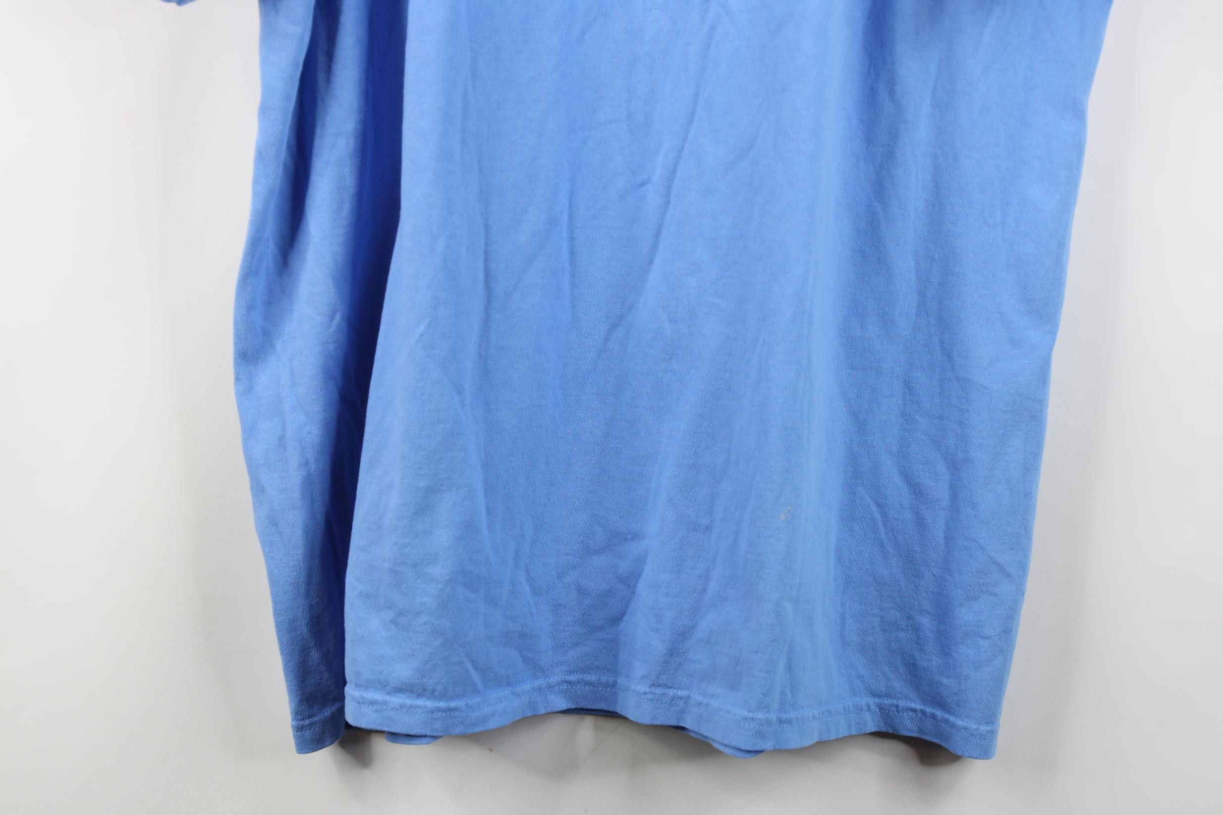 Polo Ralph Lauren Deadstock Vintage 90s Ralph Lauren Monogram T-Shirt Blue Size US L / EU 52-54 / 3 - 14 Thumbnail