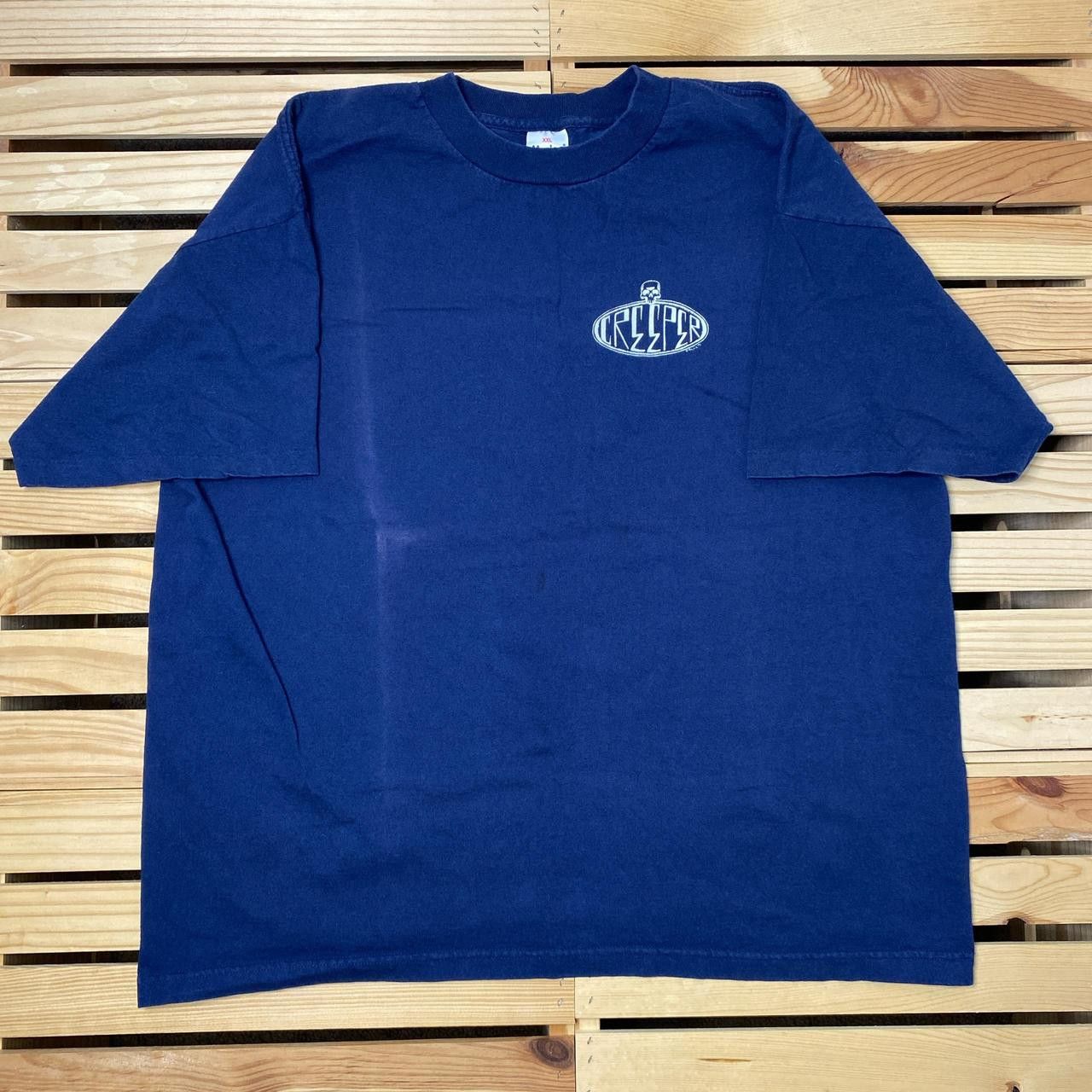 Other Vintage Creeper 1995 Faded Navy Blue Band Tee Size 2XL Size US XXL / EU 58 / 5 - 2 Thumbnail