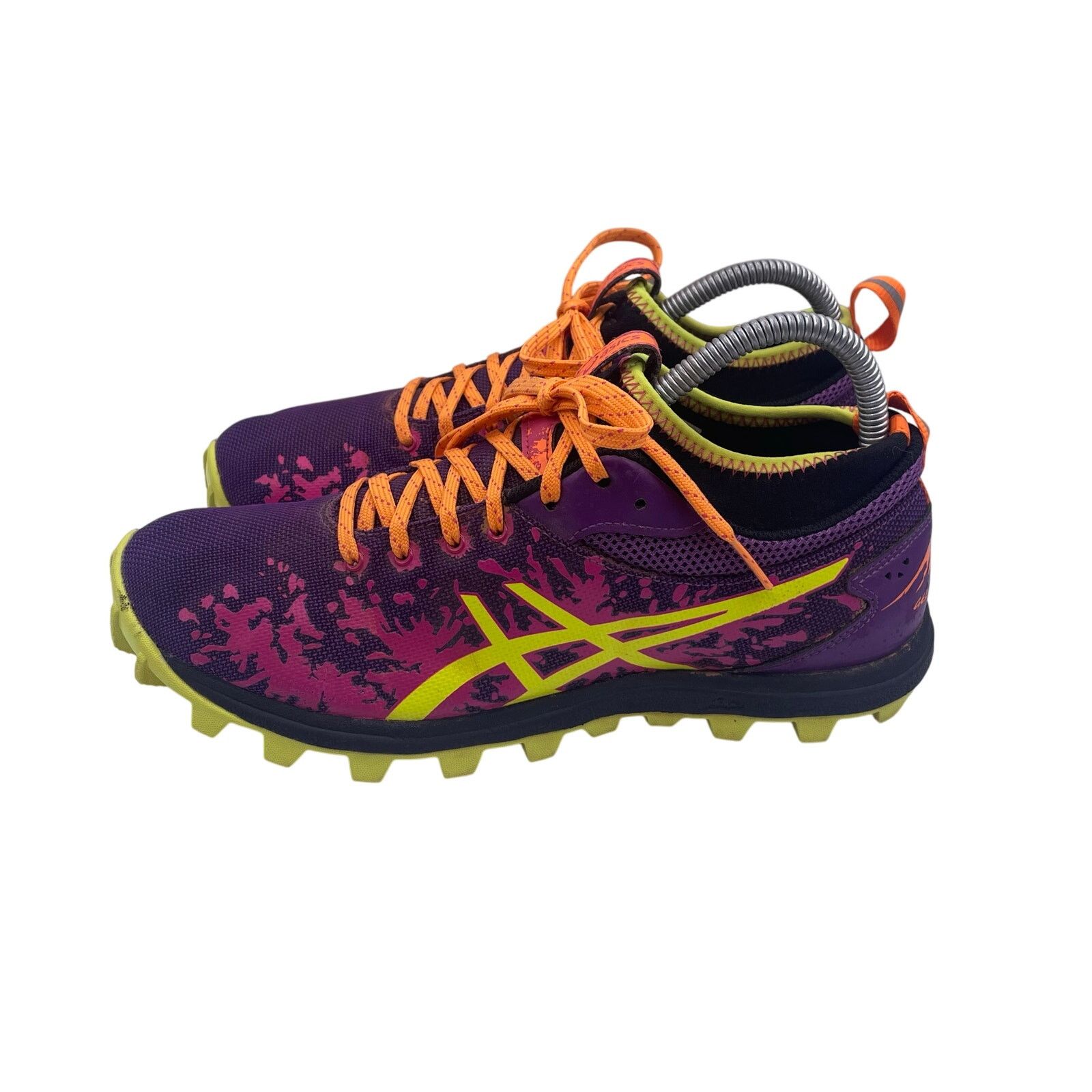 Asics ASICS Gel Fuji Runnegade Trail Running Shoes Purple Womens 9 Size US 9 / IT 39 - 2 Thumbnail