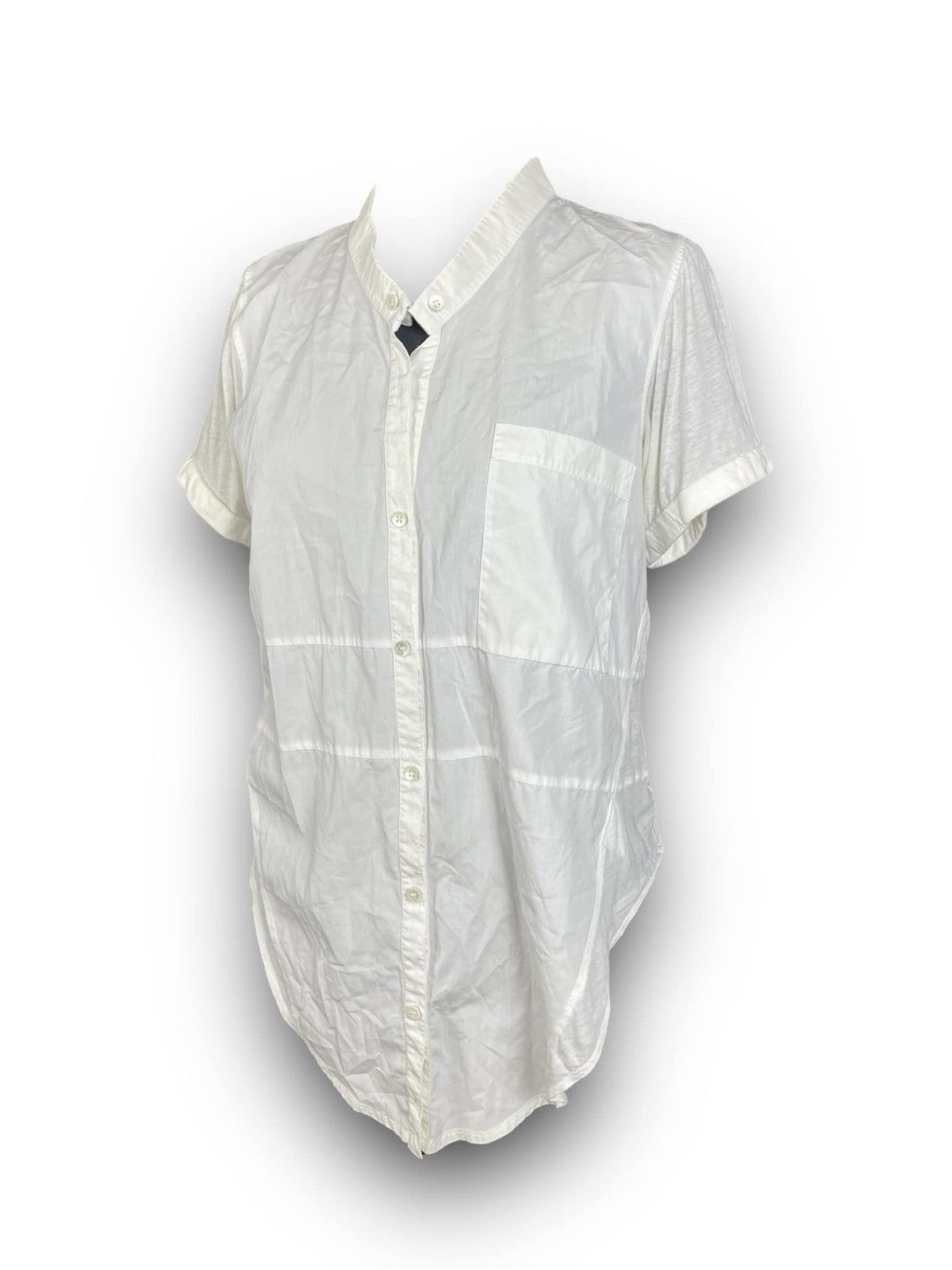 Helmut Lang × Japanese Brand Helmut Lang Blouse Like Issey Miyake Size S / US 4 / IT 40 - 1 Thumbnail