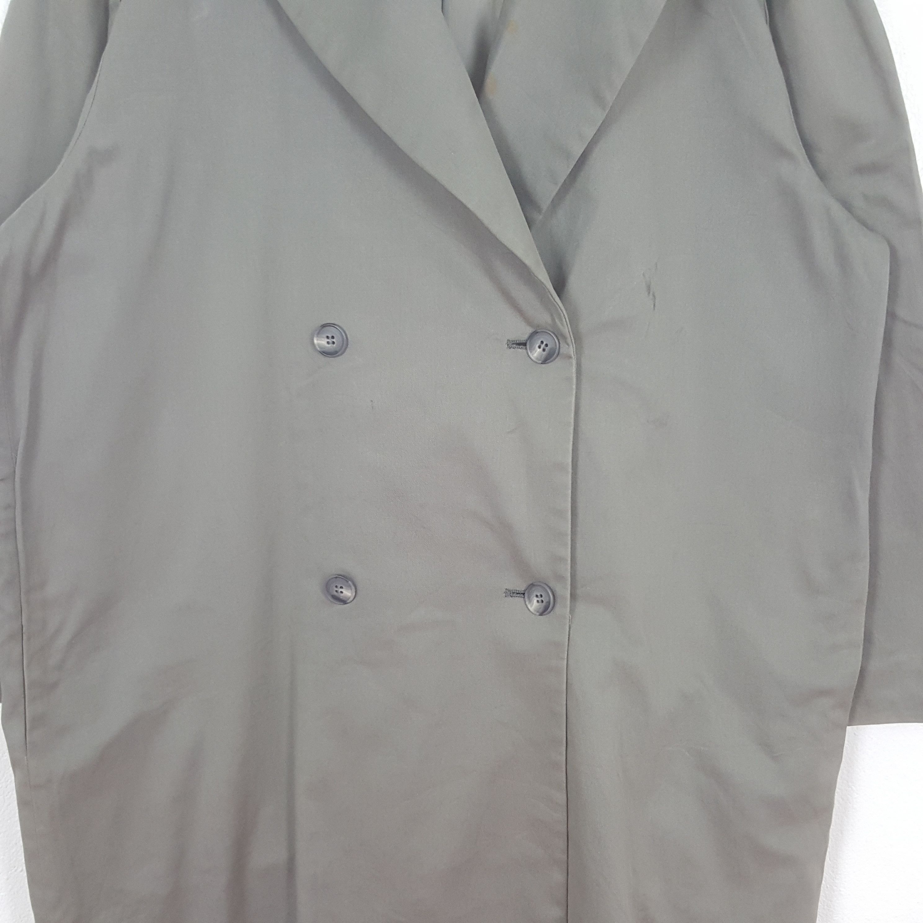 Helmut Lang Vintage Helmut Lang Luxury Trench Coat Jacket C317N12 Size US L / EU 52-54 / 3 - 2 Thumbnail