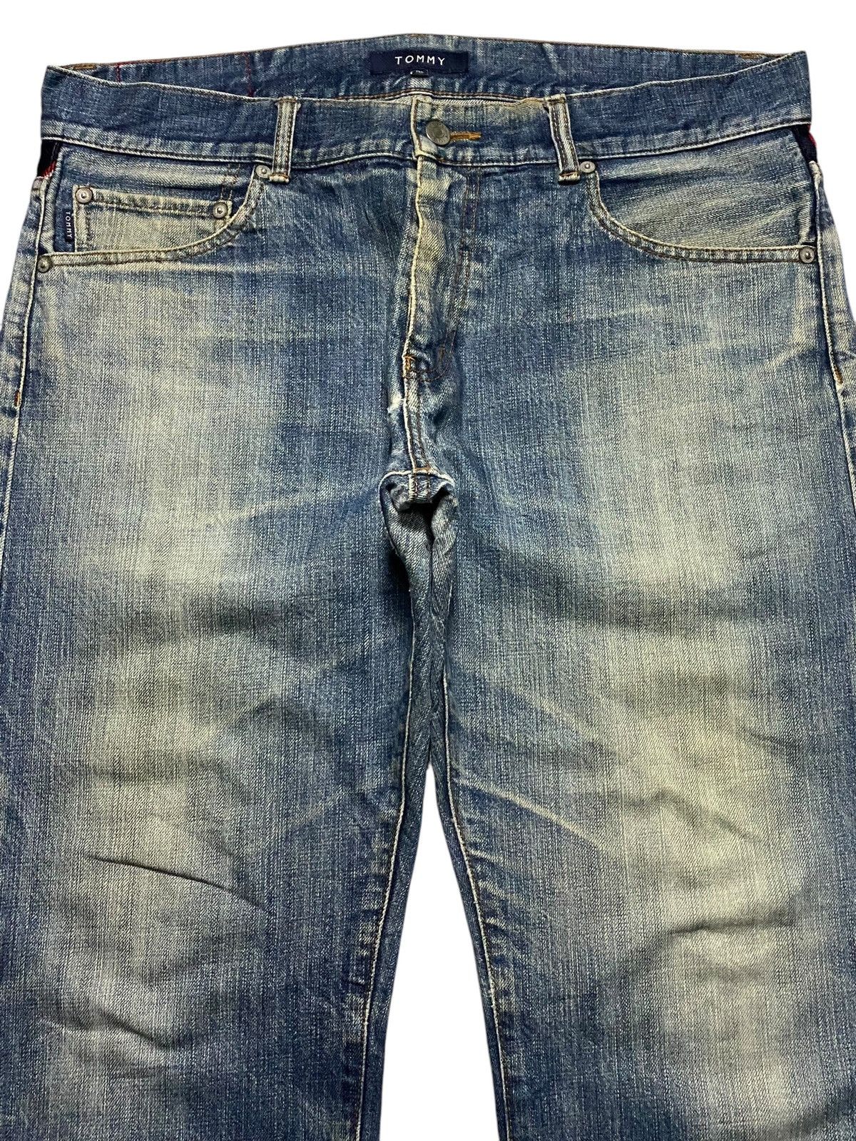 Tommy Hilfiger Vintage Tommy Hilfiger Denim Tears Distressed Loose Jeans Size US 36 / EU 52 - 3 Thumbnail