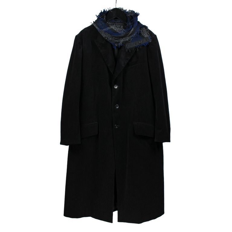 Yohji Yamamoto Yohji Yamamoto Homme - 22AW Stole Docking Corduroy Jacket Size US M / EU 48-50 / 2 - 10 Thumbnail