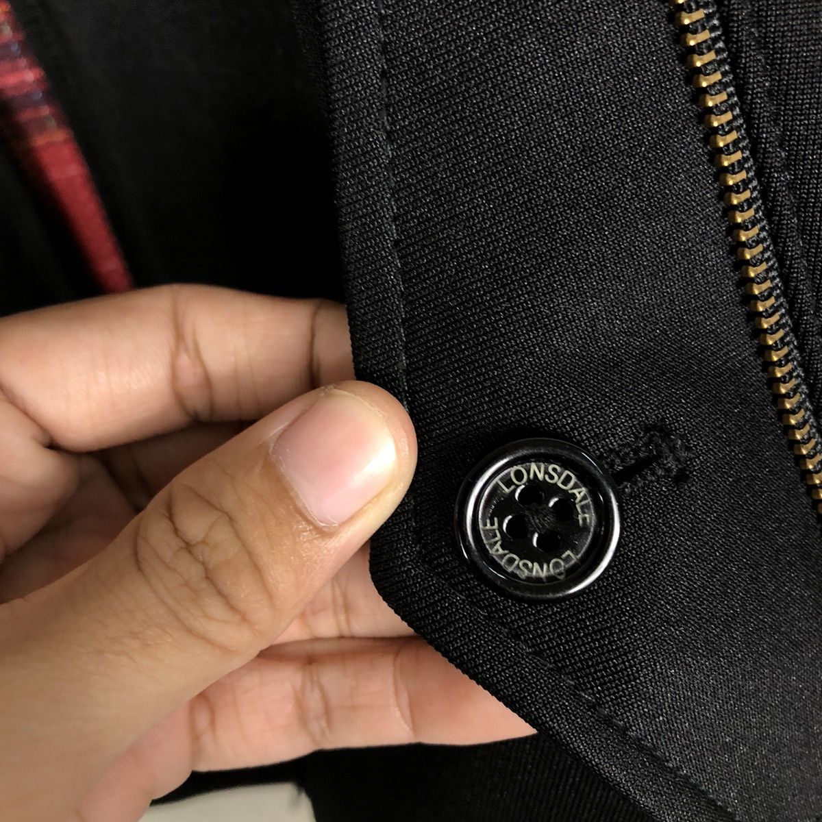Japanese Brand 📌Vintage Bomber Jacket Biker Lonsdale London Big Logo Size US M / EU 48-50 / 2 - 19 Thumbnail