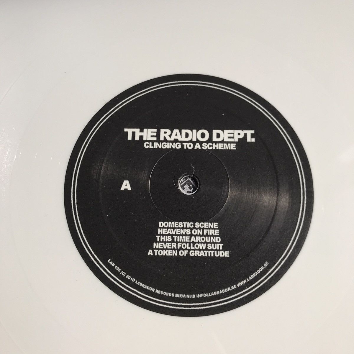 Vintage The Radio Dept White Vinyl first press Limited only 1000 pcs Size ONE SIZE - 13 Thumbnail