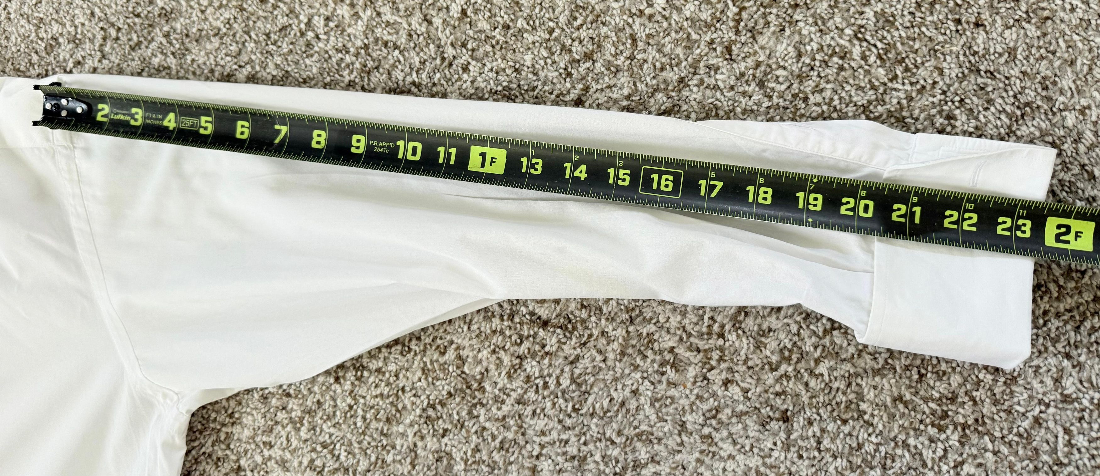 Gucci Gucci White Cotton Poplin Dress Shirt - Size 15 / Small Size 38R - 8 Thumbnail