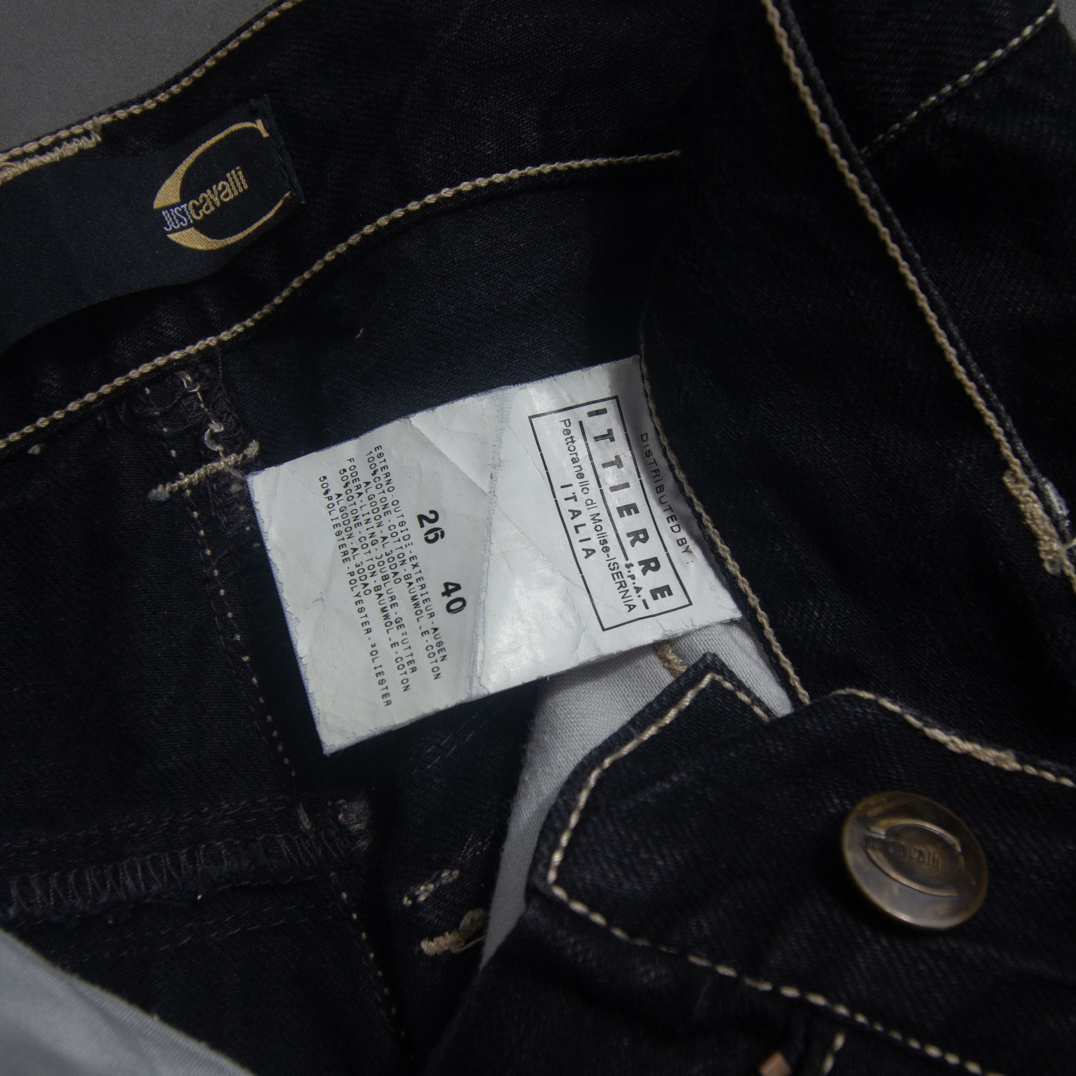 Just Cavalli × Roberto Cavalli Just Cavalli Navajo-detailed Jeans Size 26" / US 2 / IT 38 - 9 Thumbnail
