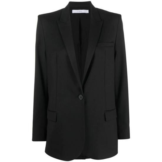 Iro IRO Women Suit Jackets ALLAN WF07 BLA01 BLACK Size M / US 6-8 / IT 42-44 - 1 Thumbnail