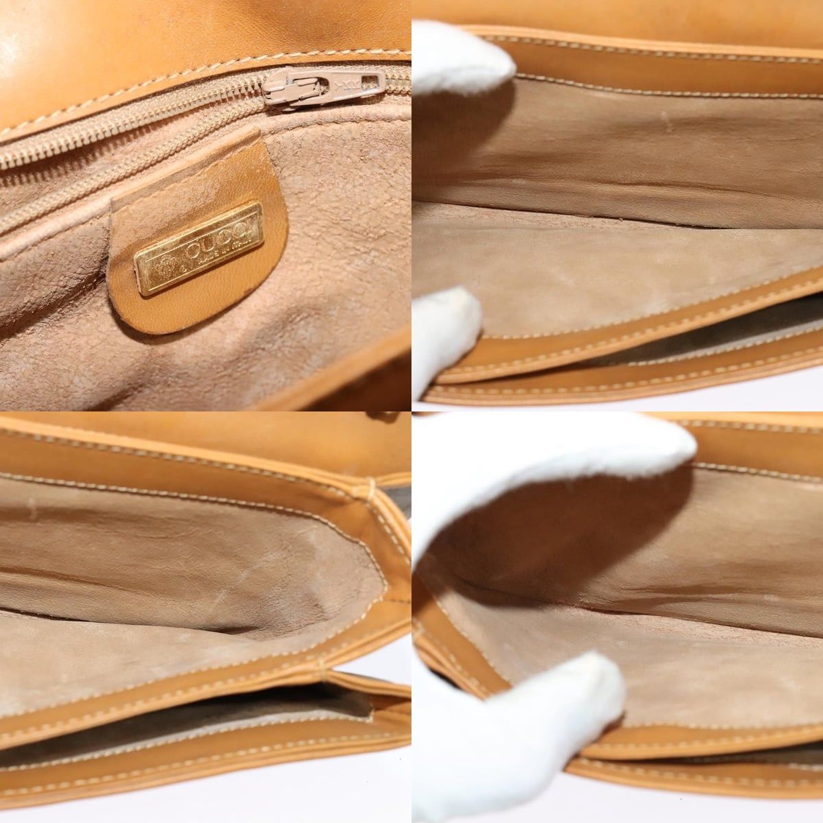 Gucci GUCCI Micro GG Supreme Shoulder Bag Pvc Beige Gold 004 106 Size ONE SIZE - 11 Thumbnail