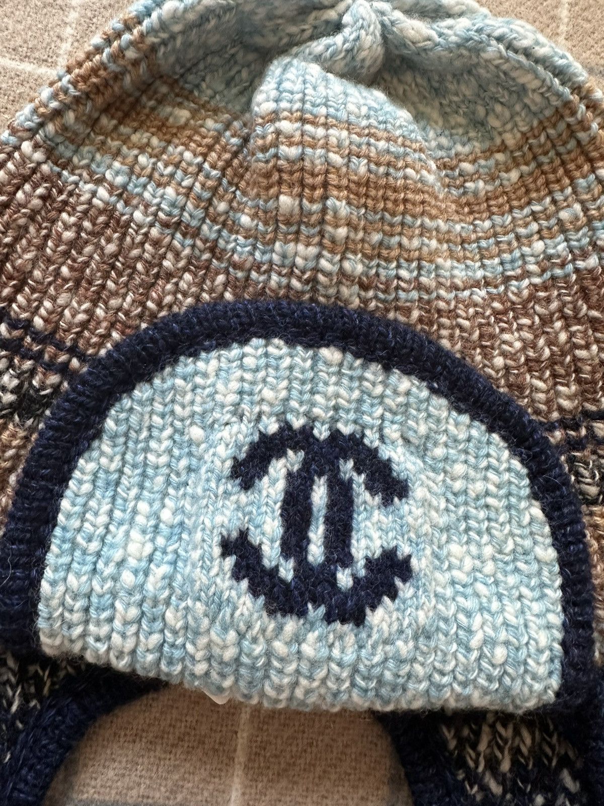 Chanel Chanel 24N coco neige beanie blue color Size ONE SIZE - 2 Thumbnail