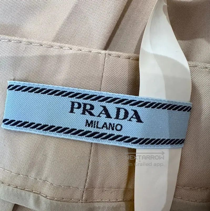 Other Prada Women's Casual Pants in Khaki. Size 23" - 3 Thumbnail
