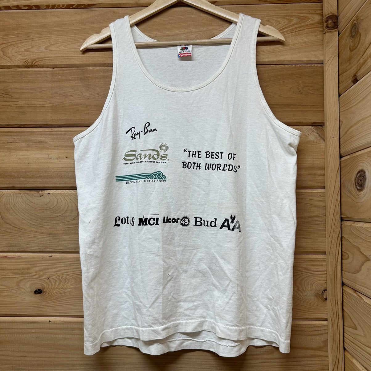 Vintage Vintage 1989 Ray Ban Sunglasses Windsurfing Tank Top Shirt Size US M / EU 48-50 / 2 - 5 Thumbnail