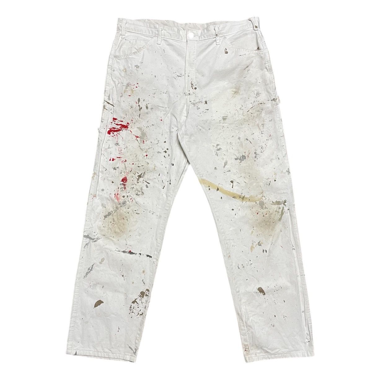 Dickies Vintage Dickies Paint Splattered Painters Pants Size US 38 / EU 54 - 1 Thumbnail