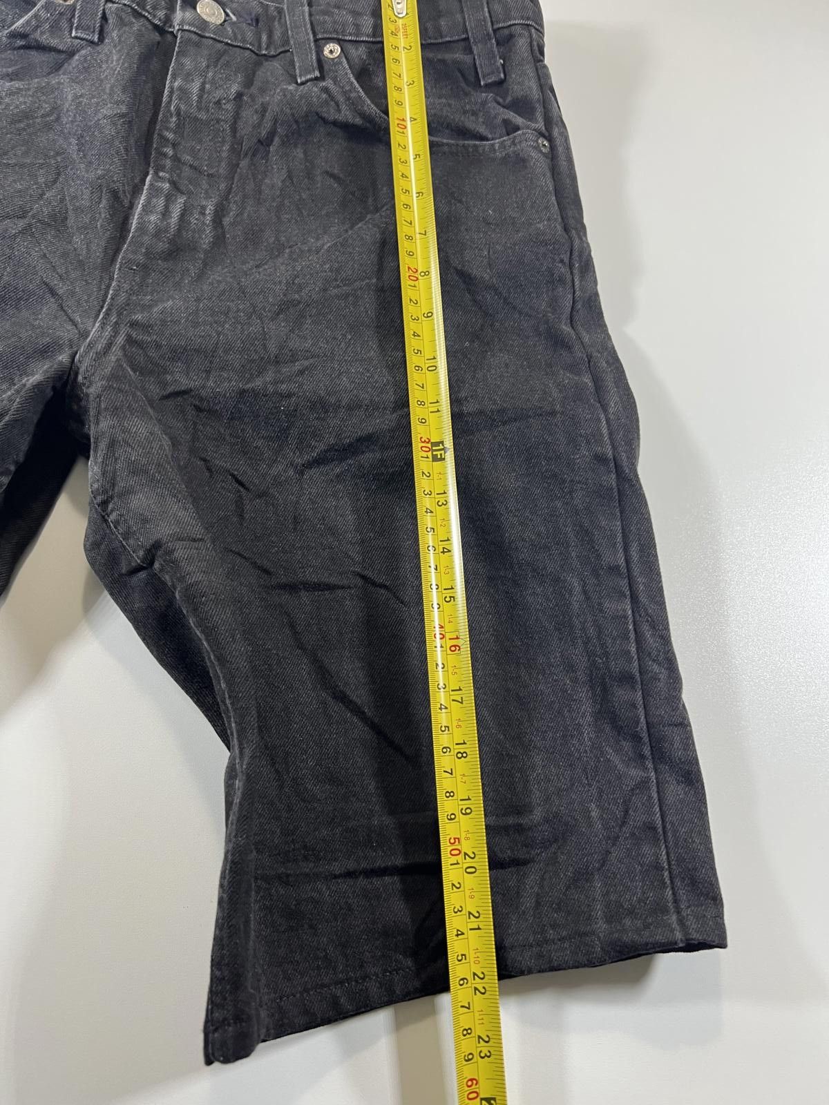 Other Vintage Levi’s 550 Black Denim Shorts 34 Size US 34 / EU 50 - 5 Thumbnail