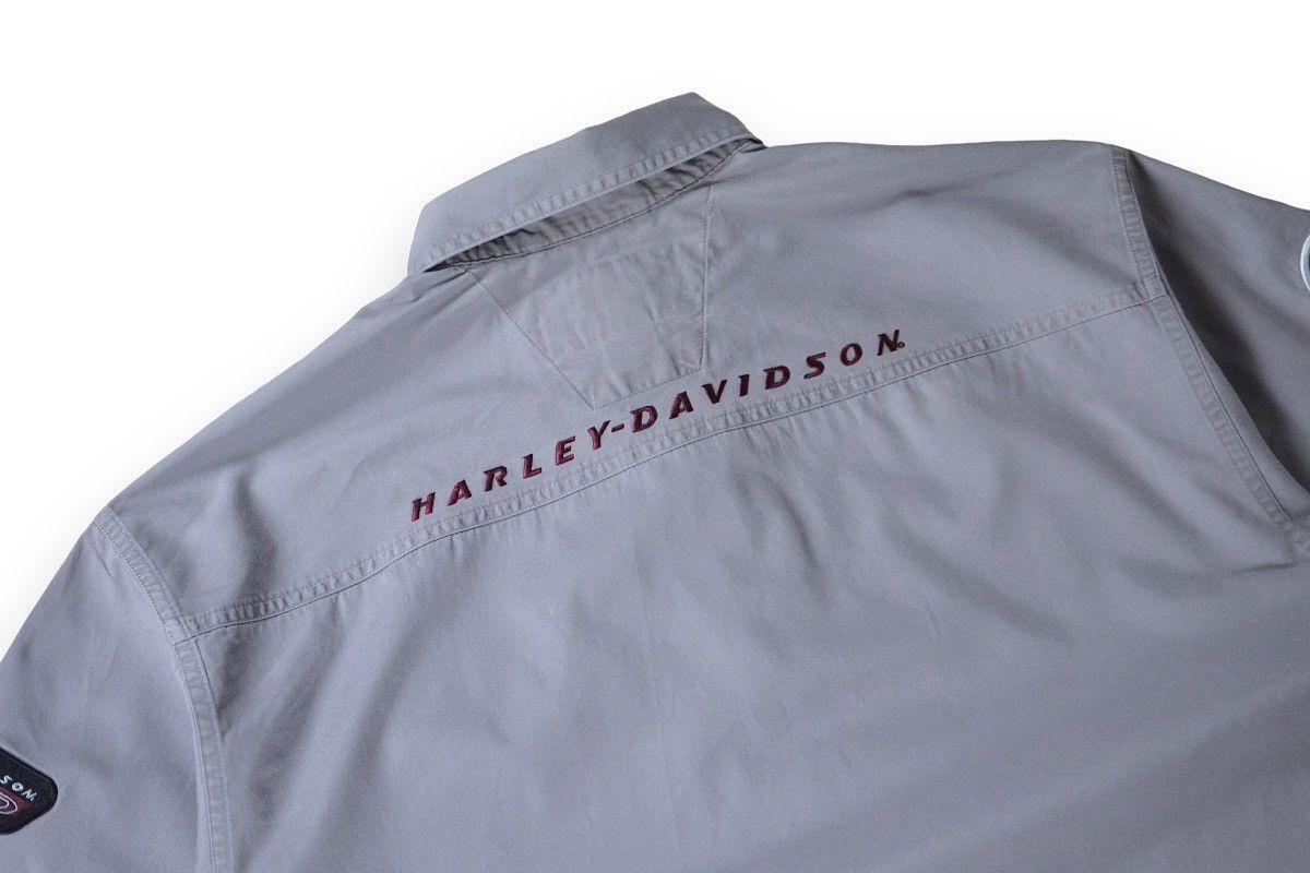 Harley Davidson Vintage Harley Davidson Racing Mechanic Big Logo Shirt Size US M / EU 48-50 / 2 - 3 Thumbnail