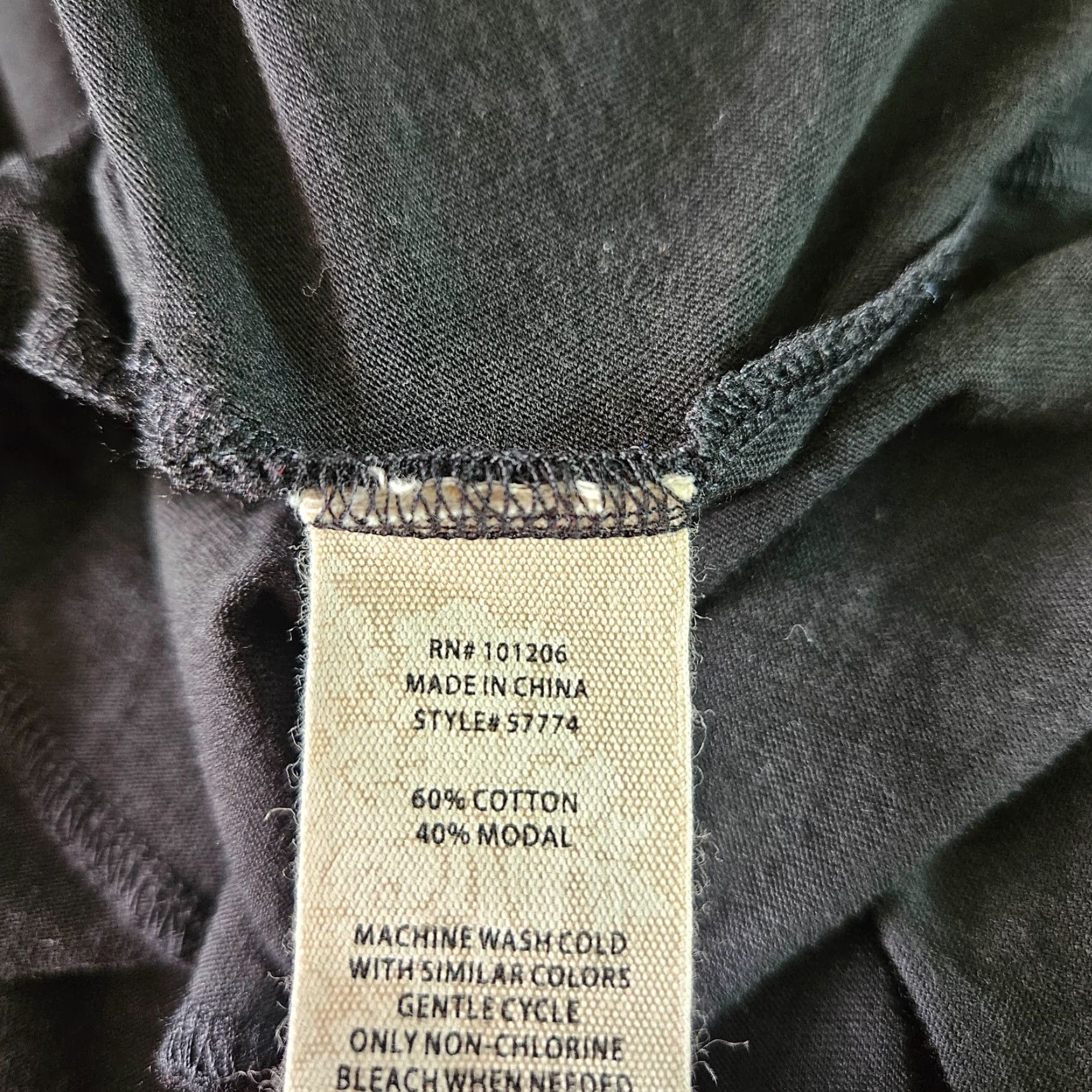 Soft Surroundings Soft Surroundings Tank Dress Womens 1X Black Cotton Modal Pockets Knee Length Sleeveless Scoop Pullover Shirt Dress Womens Boys Girls Mens Size XL / US 12-14 / IT 48-50 - 4 Thumbnail