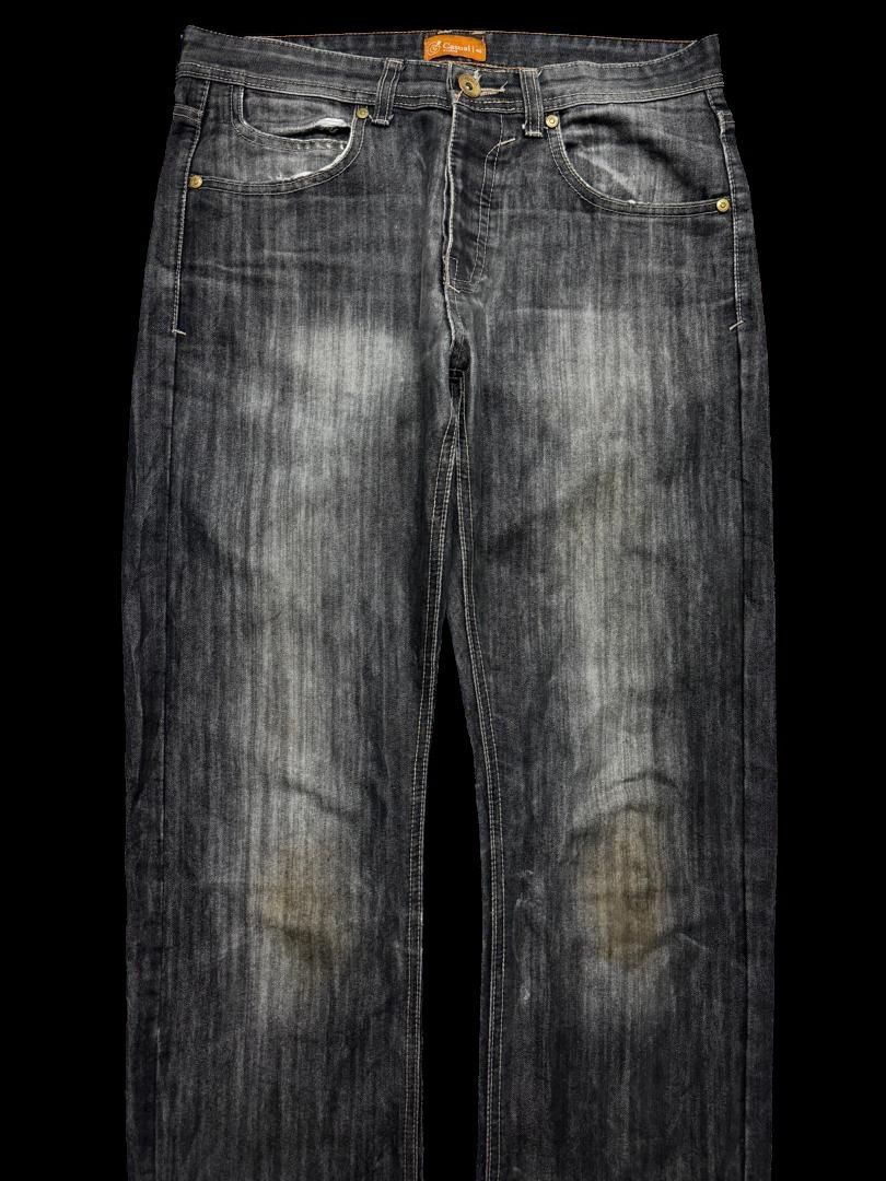 Vintage Vintage Japanese Mudwash Distressed Sick Denim Jean Straight Size US 32 / EU 48 - 3 Thumbnail