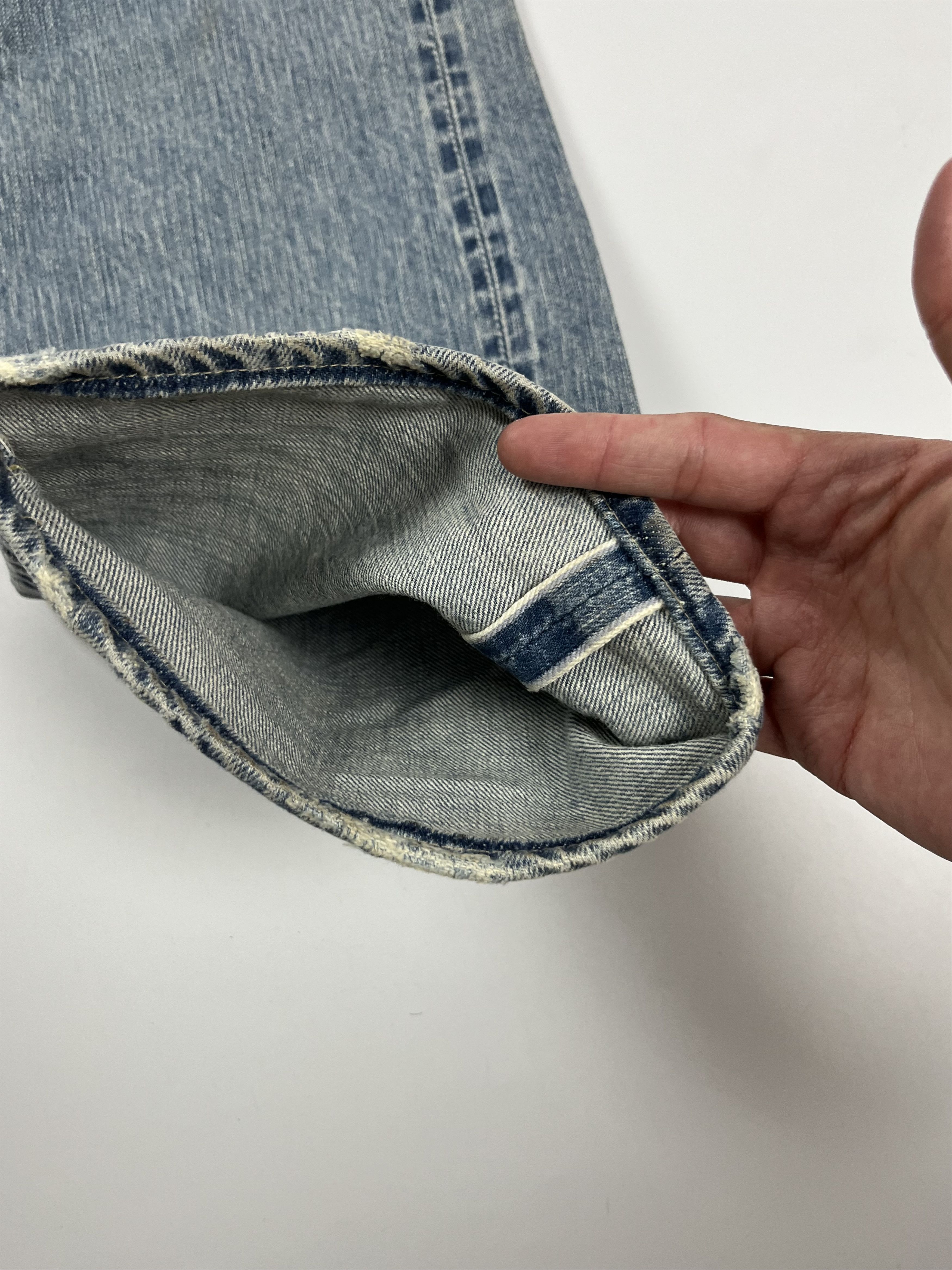 Prps Prps Japan Denim Jeans Selvedge Size W33 L34 Distressed Size US 33 - 4 Thumbnail