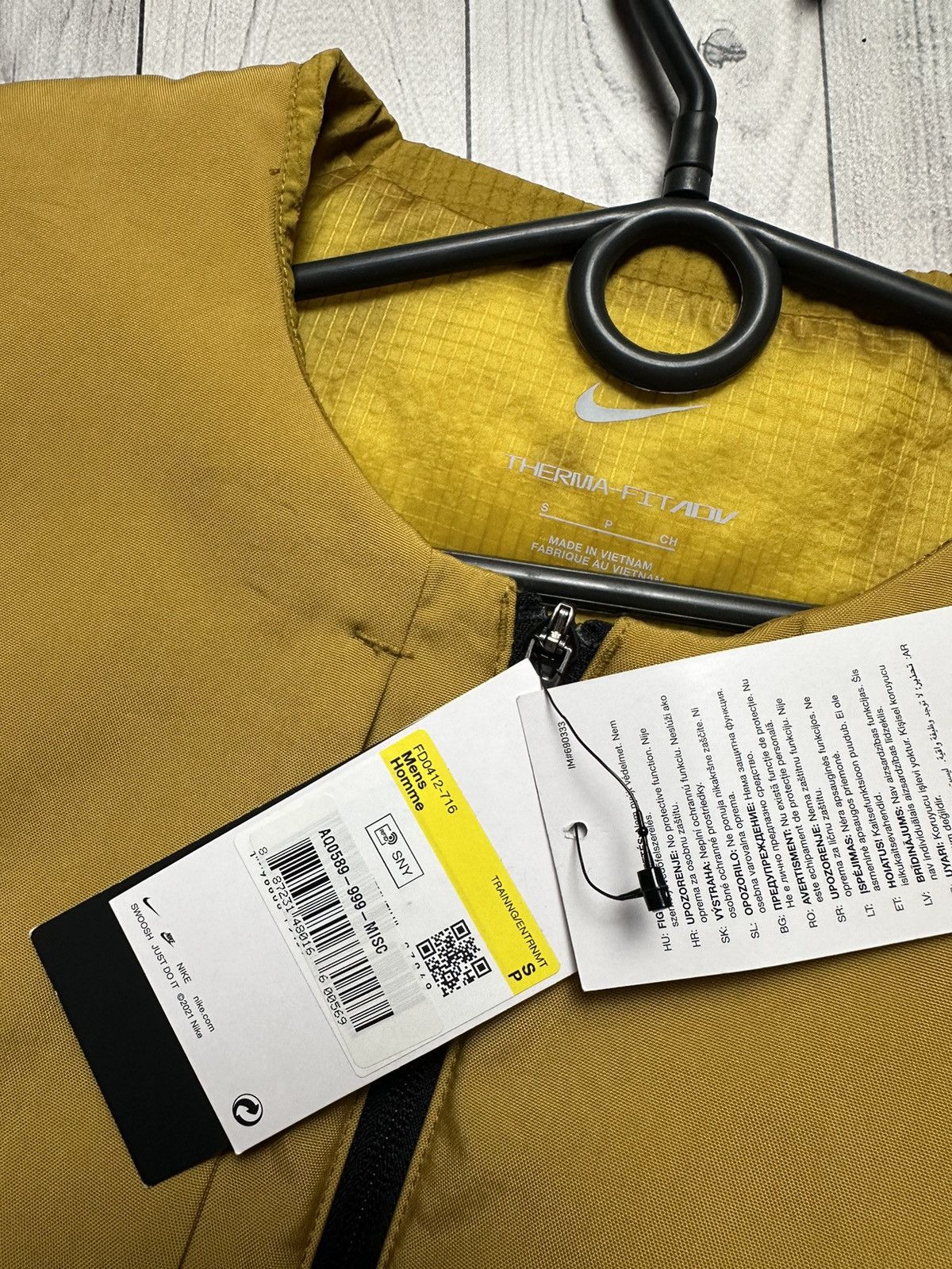 Nike Nike A.P.S. tech vest rare yellow size : S,L Size US S / EU 44-46 / 1 - 5 Thumbnail