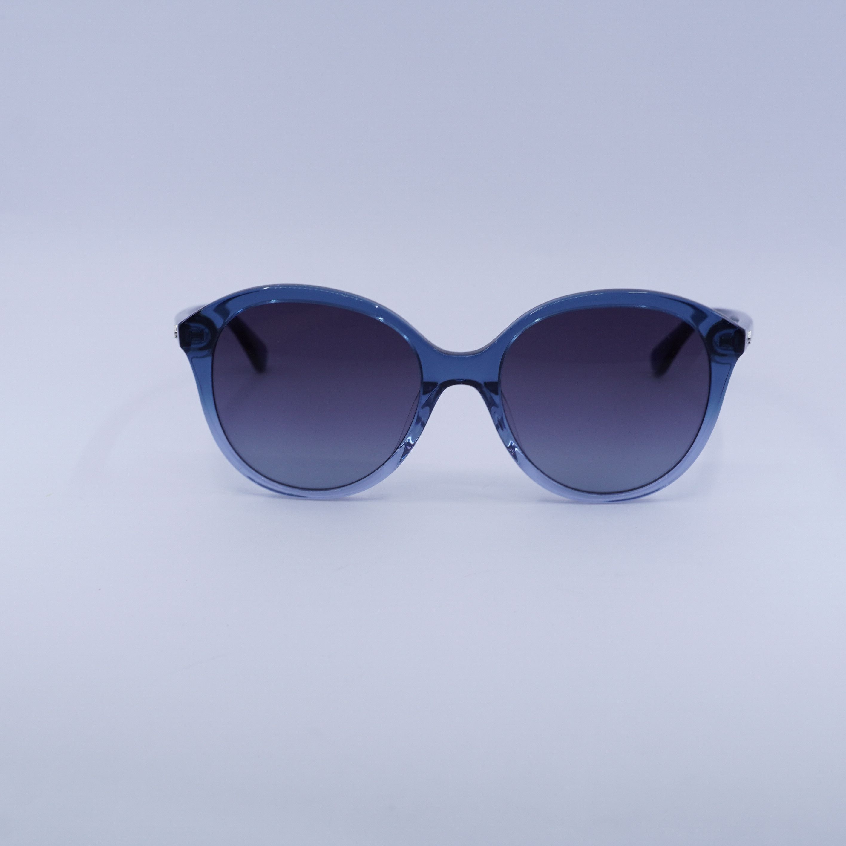 Kate Spade Kate Spade BRIA/G/S 0WTA 9O Sunglasses Blue Round Frame Size ONE SIZE - 6 Thumbnail